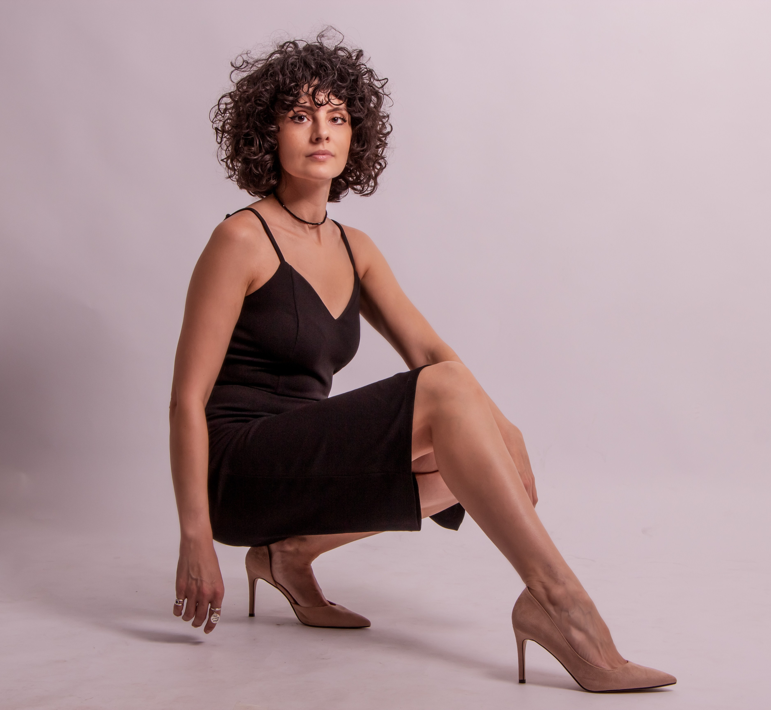 Studio photo shooting