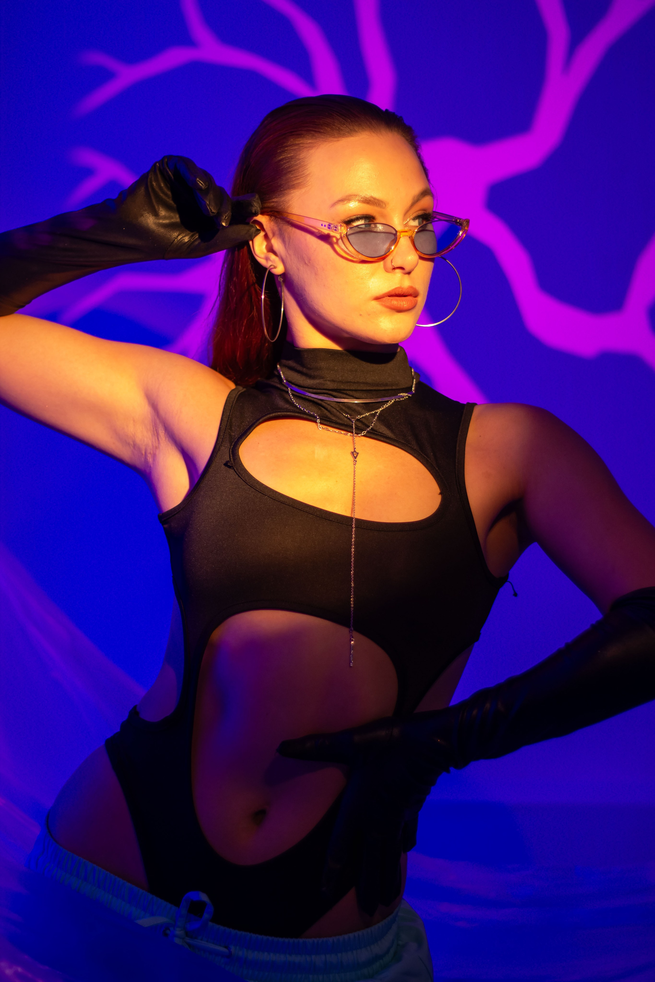 Studio photo shooting