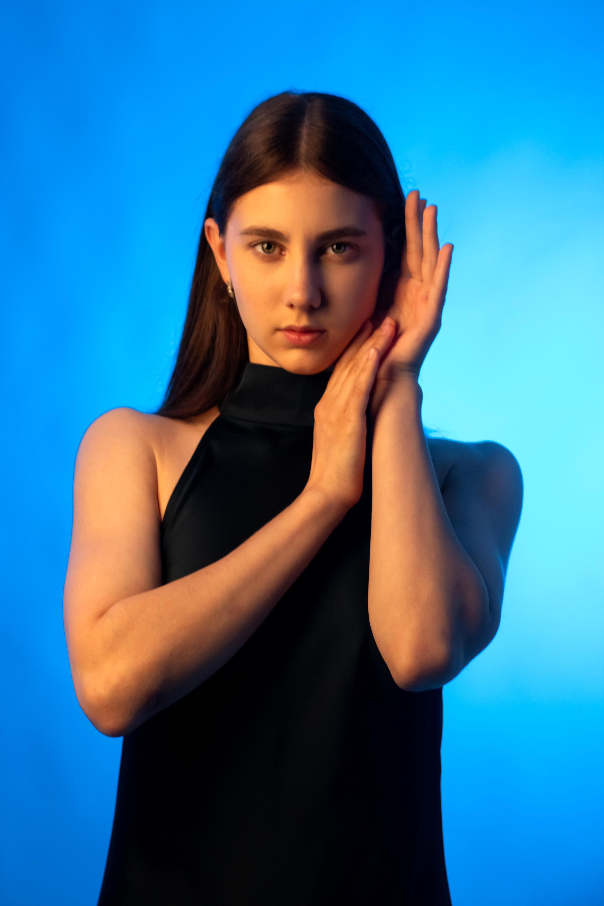Studio photo shooting