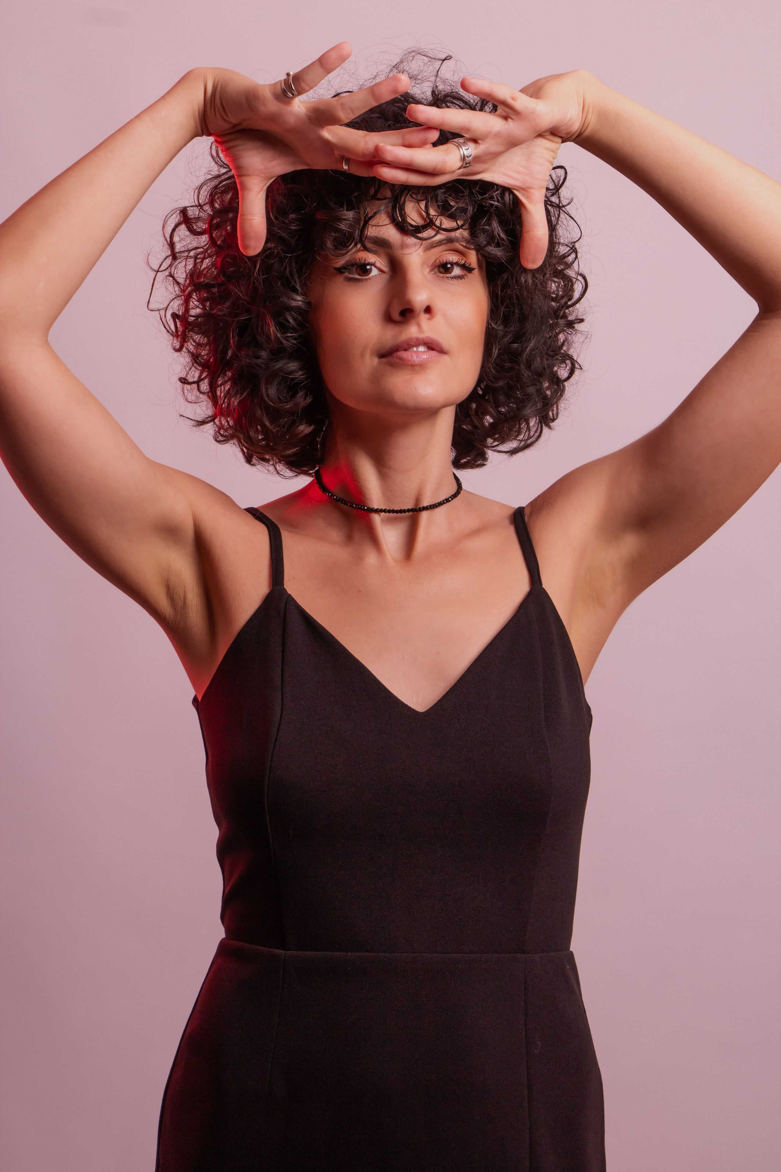 Studio photo shooting