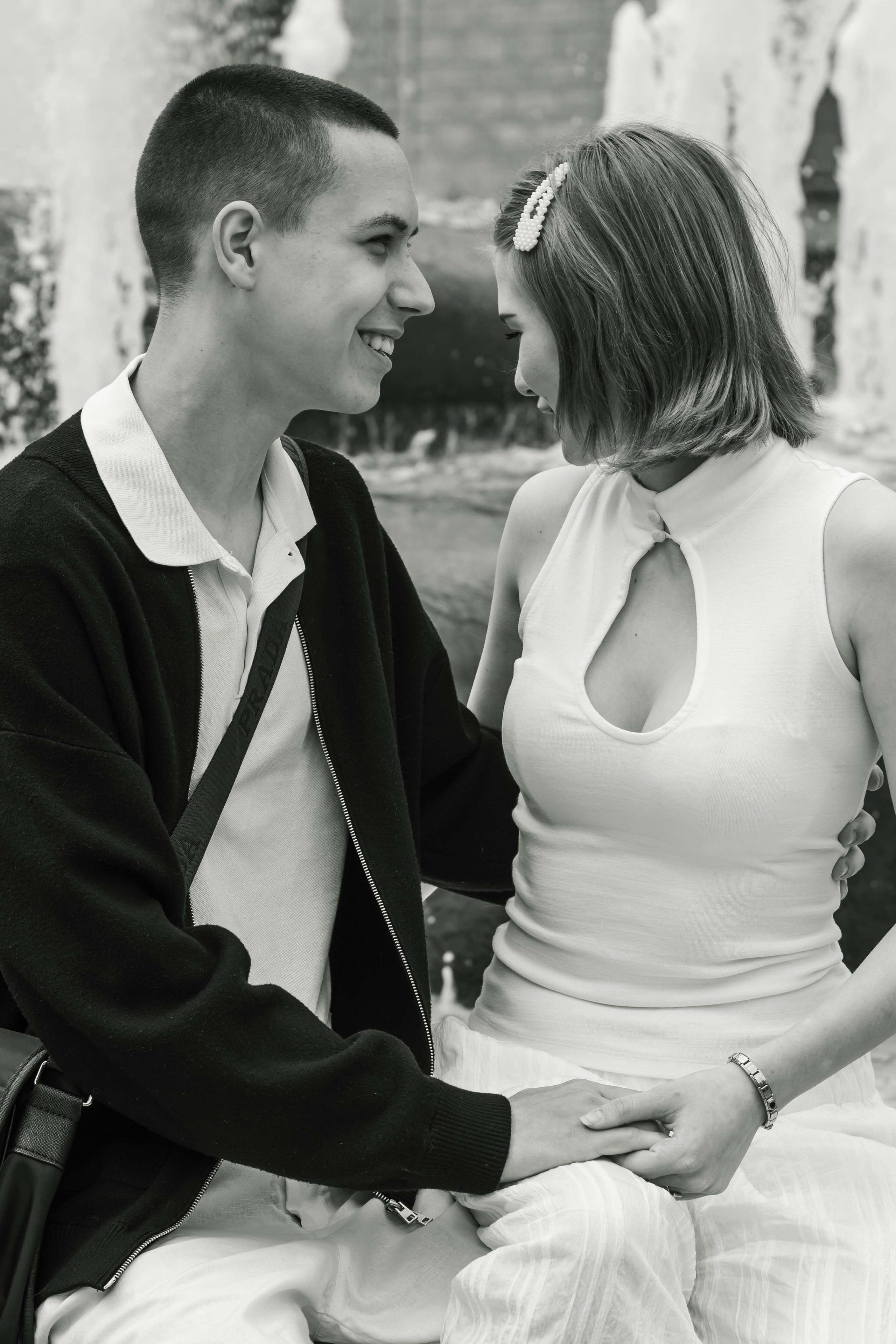 LOVE STORY B&W. Уличный и студийный фотограф в Краснодаре