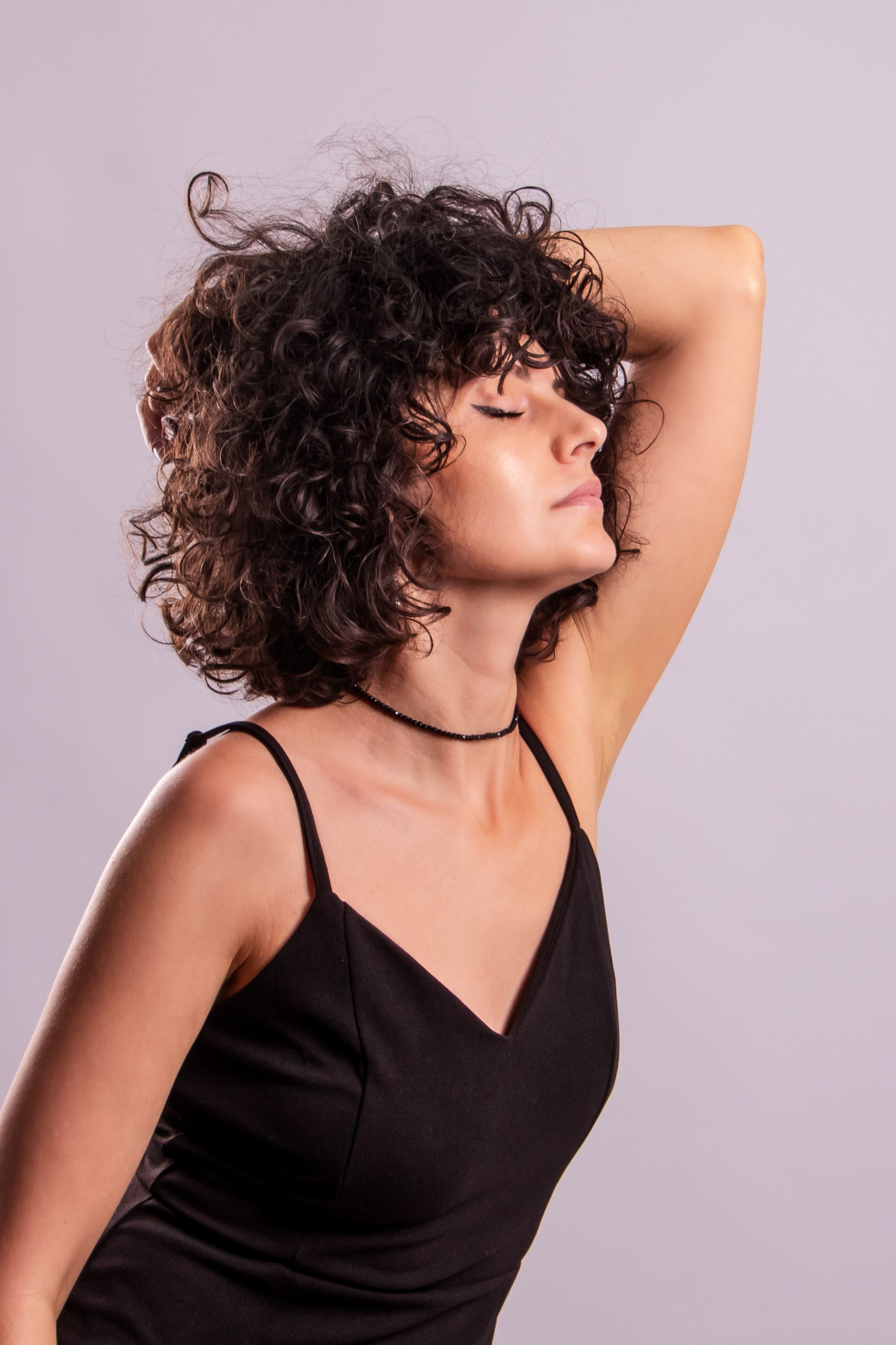 Studio photo shooting
