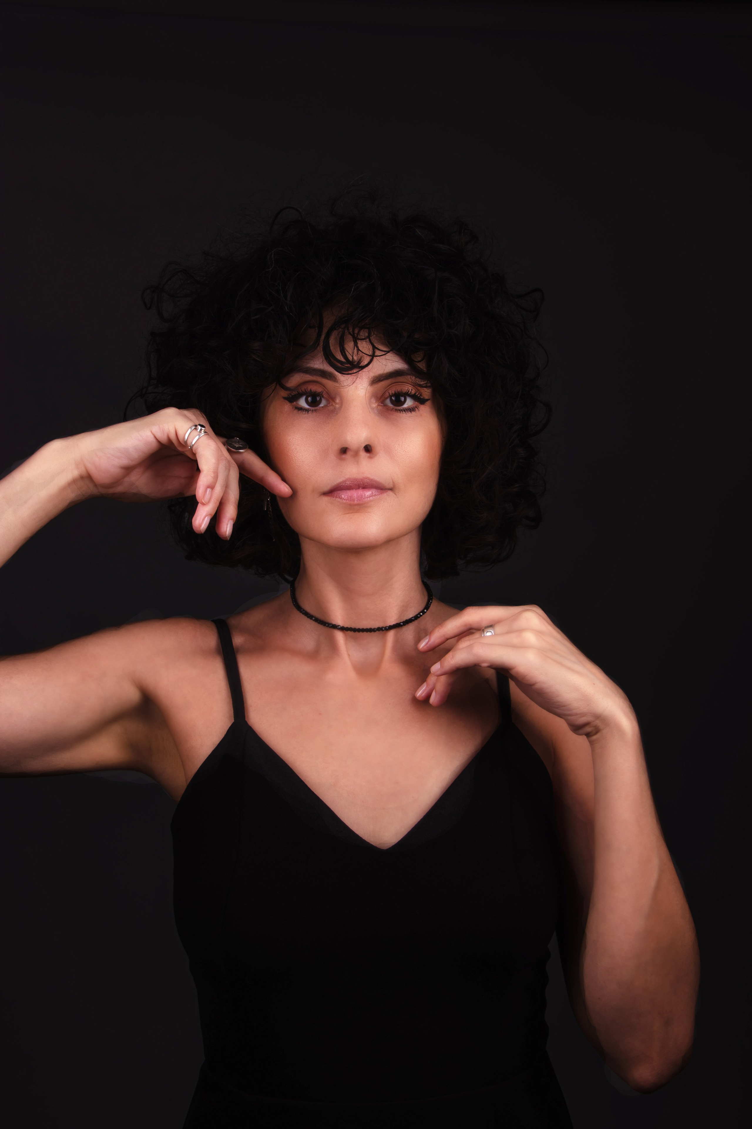 Studio photo shooting