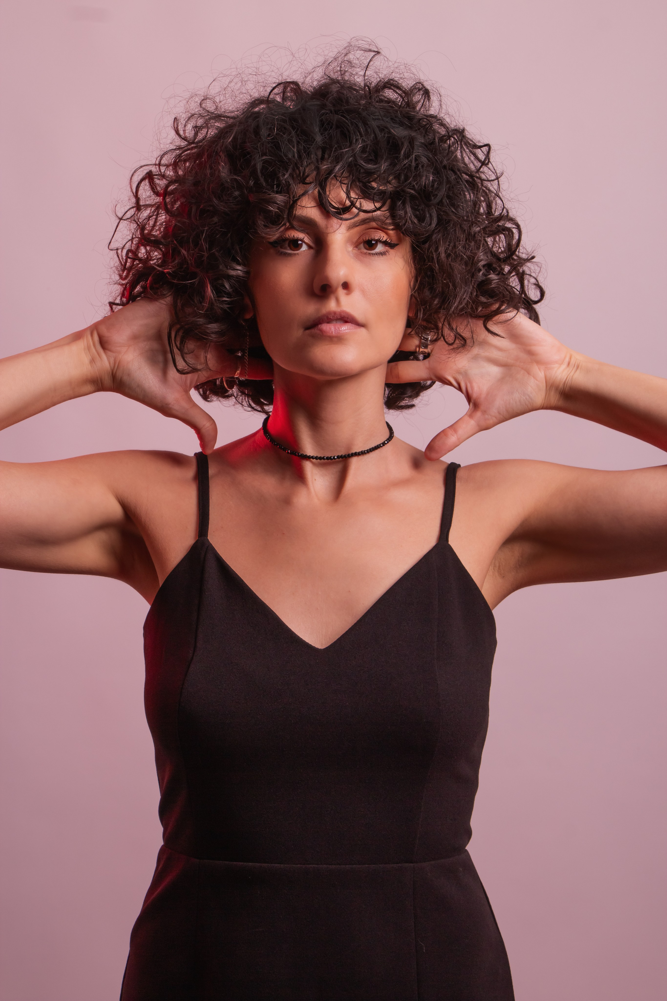 Studio photo shooting