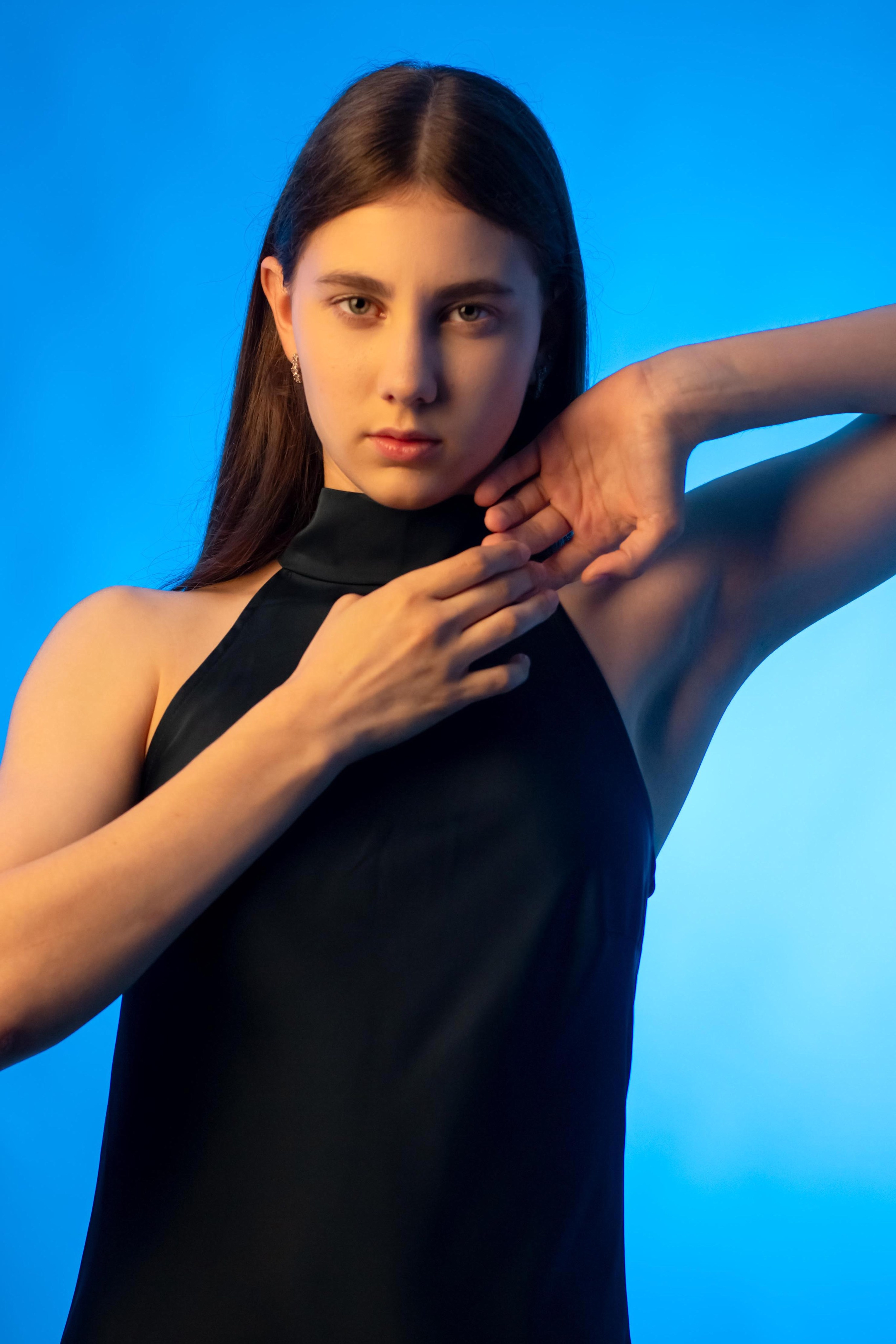 Studio photo shooting