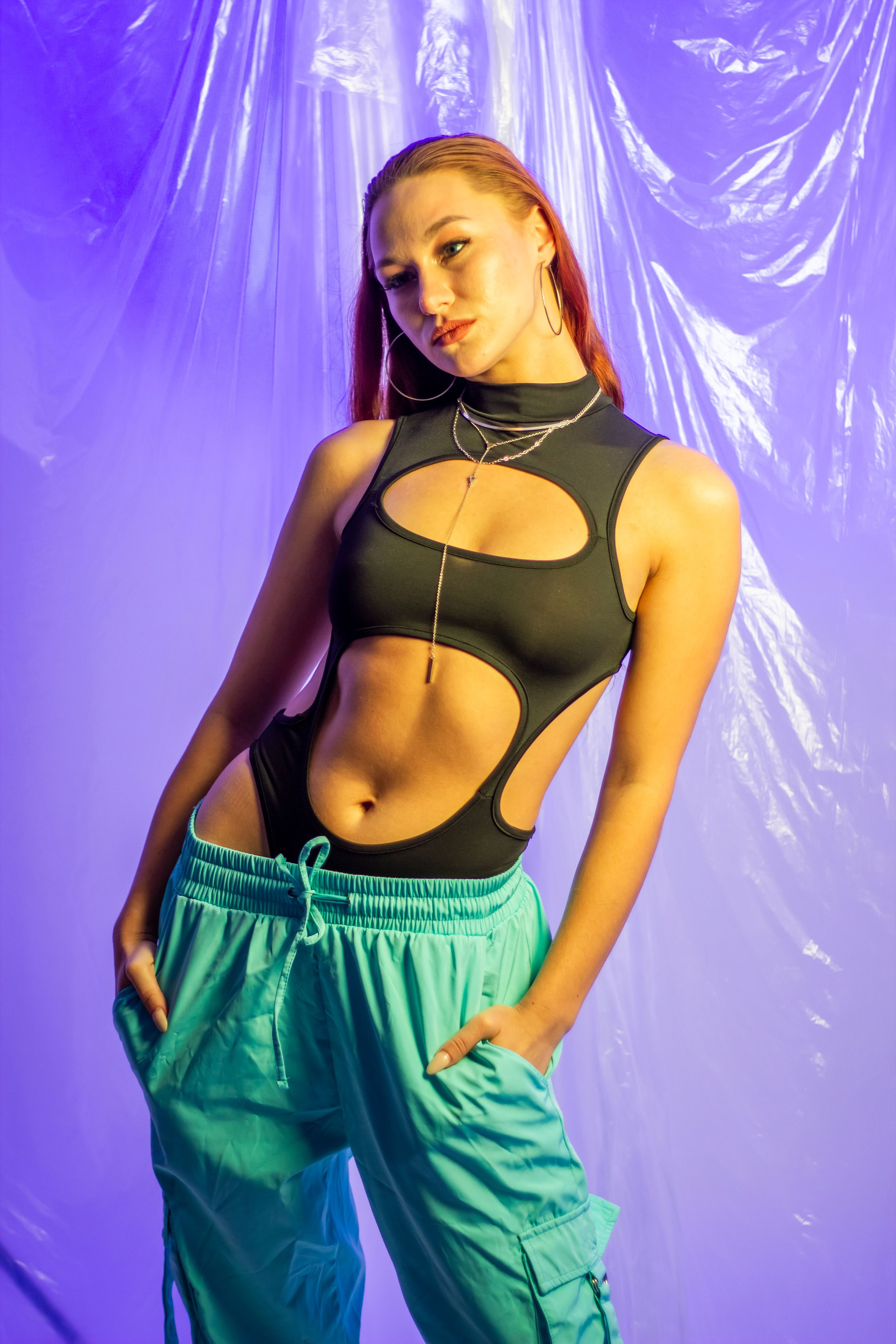 Studio photo shooting