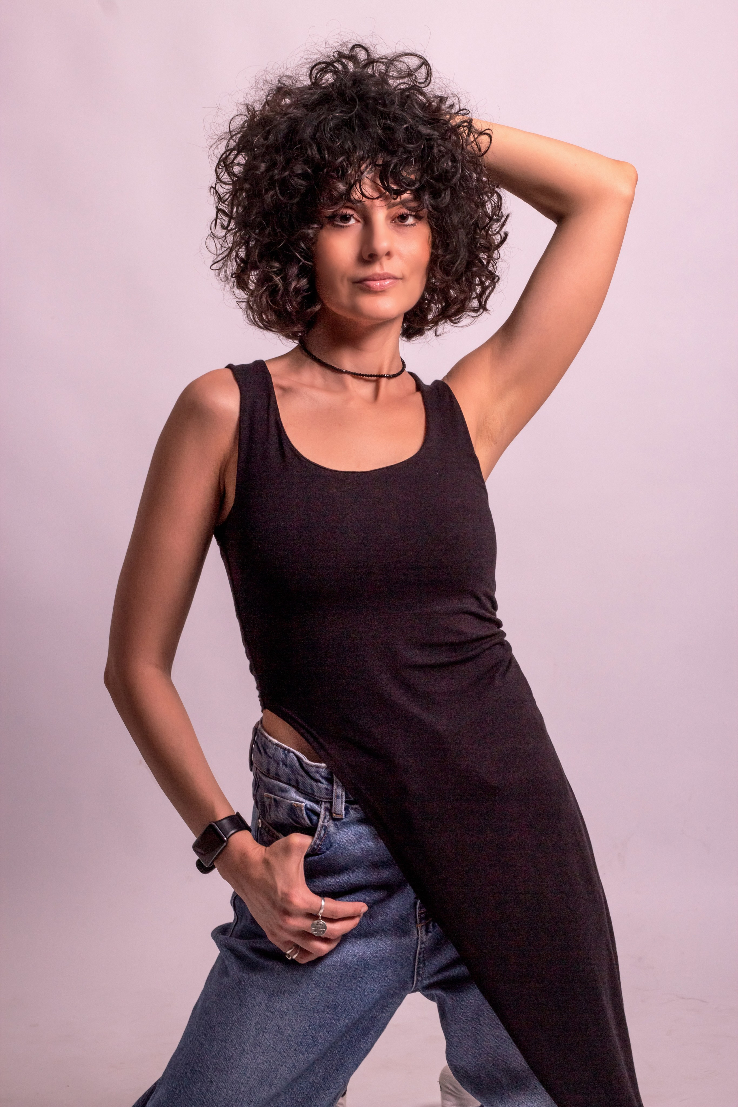 Studio photo shooting
