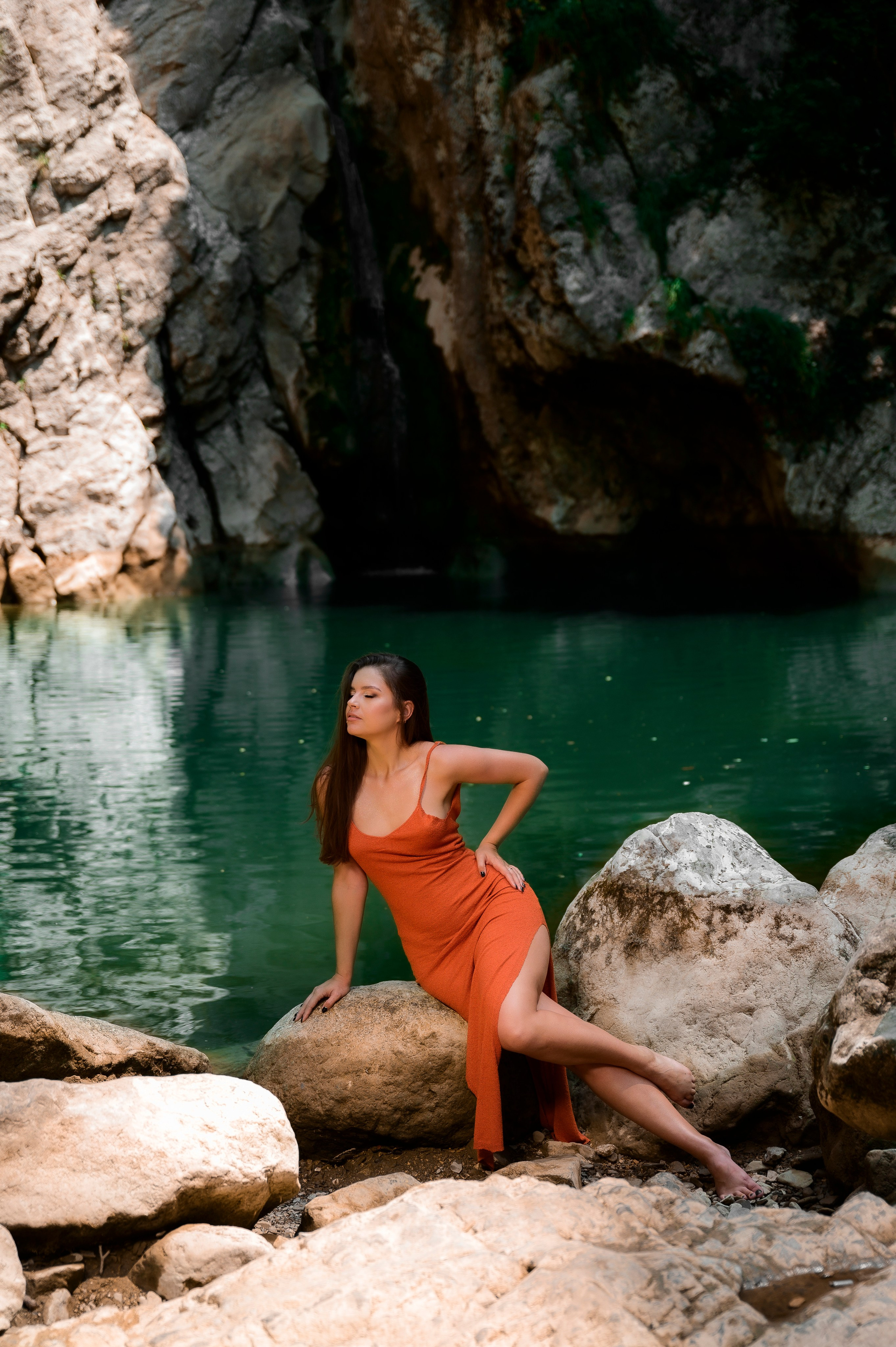 Люда Агурские водопады. Наталья Слесаренко фотограф в Сочи