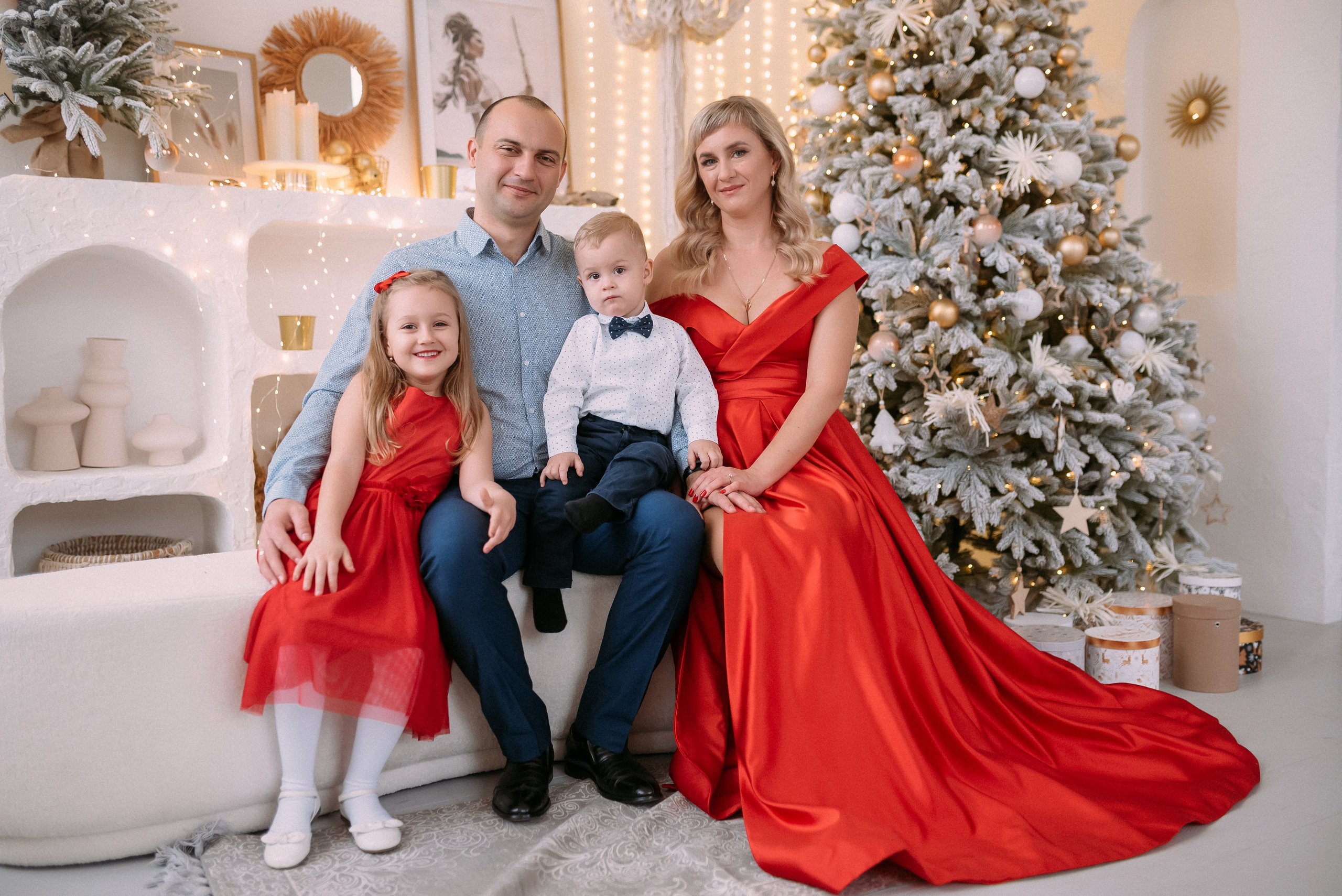 Семейная новогодняя съёмка. Свадебный и семейный фотограф в Симферополе Дарья Маркова