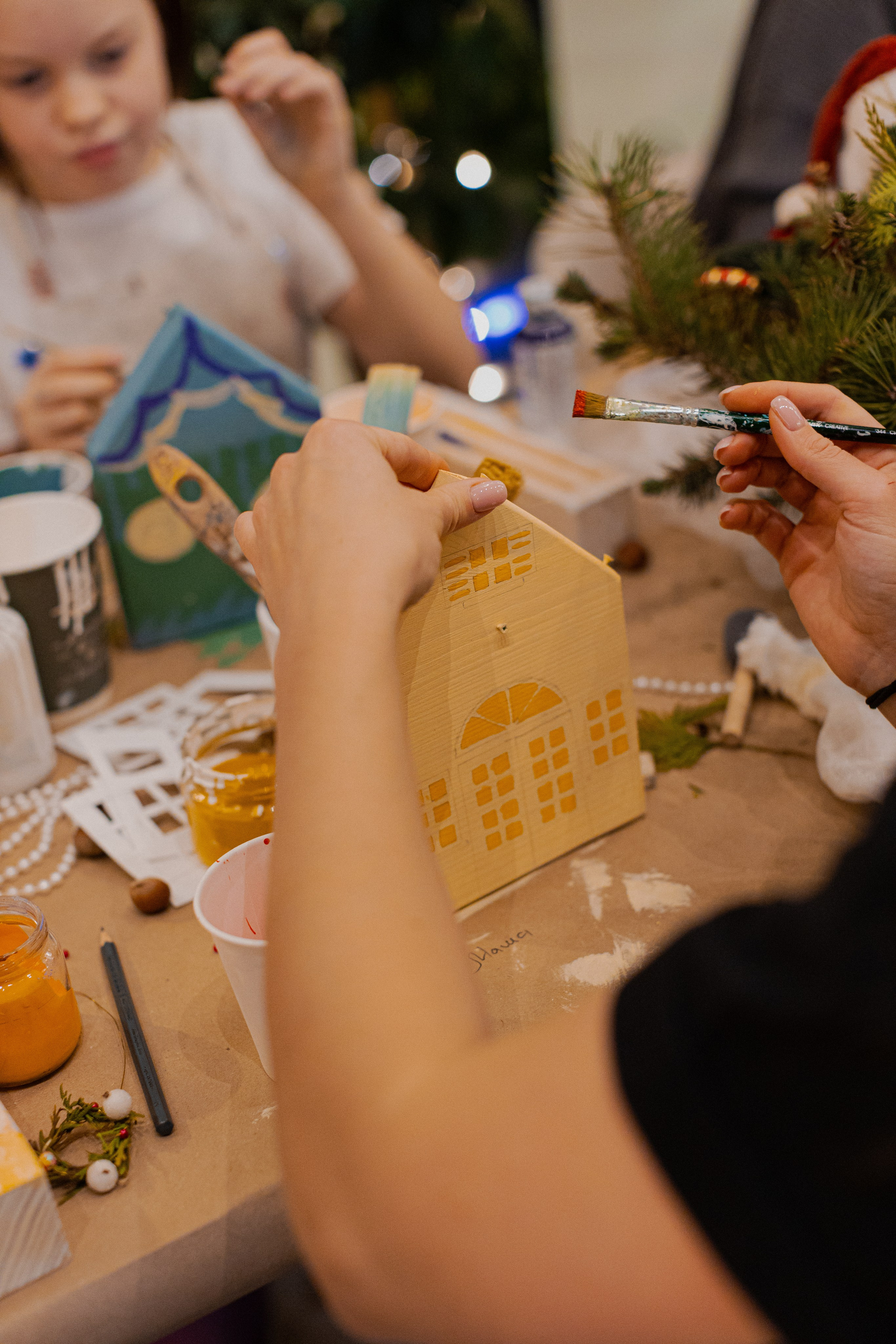 МК Домики. Анастасия Ракчеева Художник