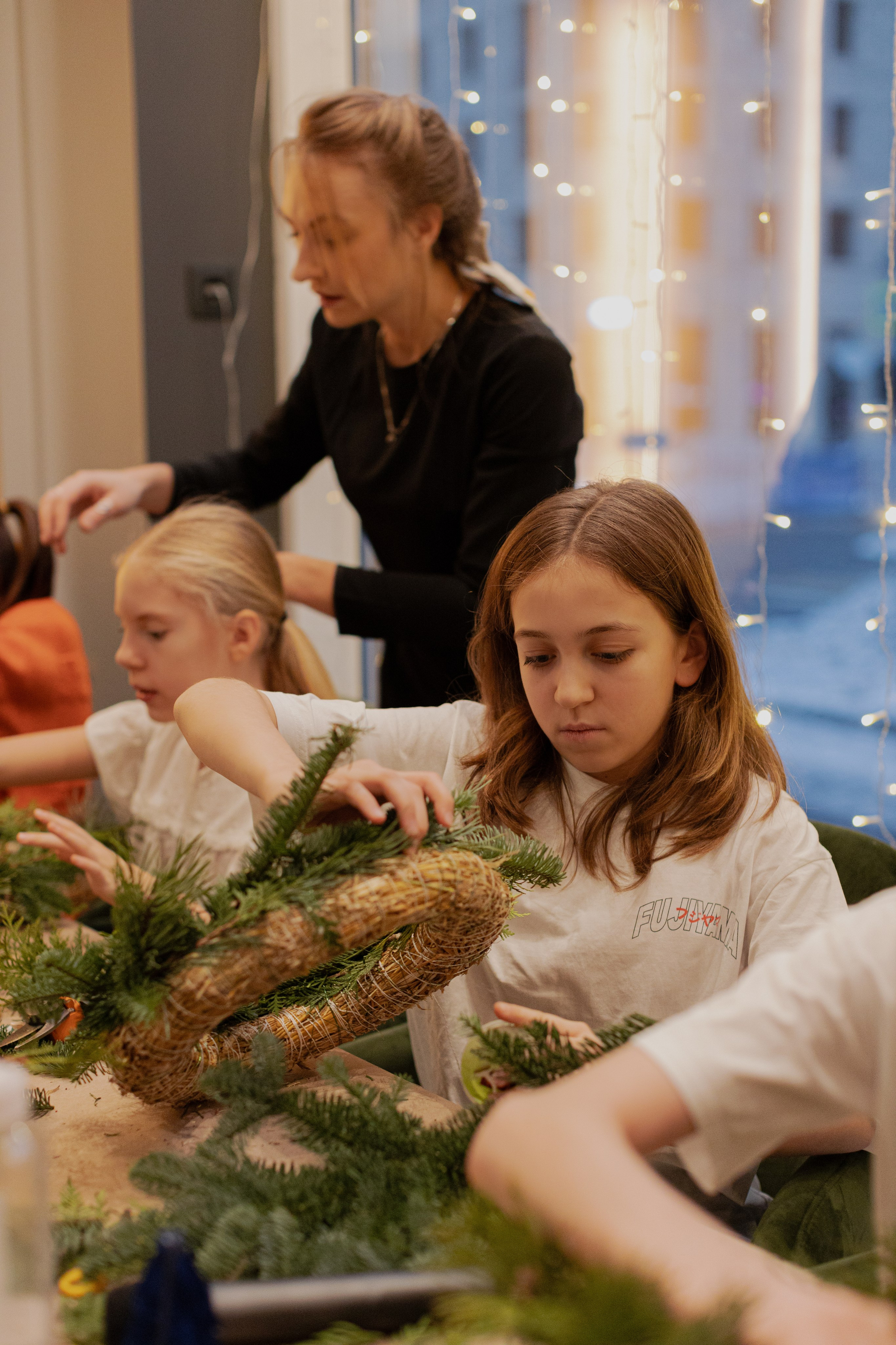 Мк Новогодний Венок. Анастасия Ракчеева Художник