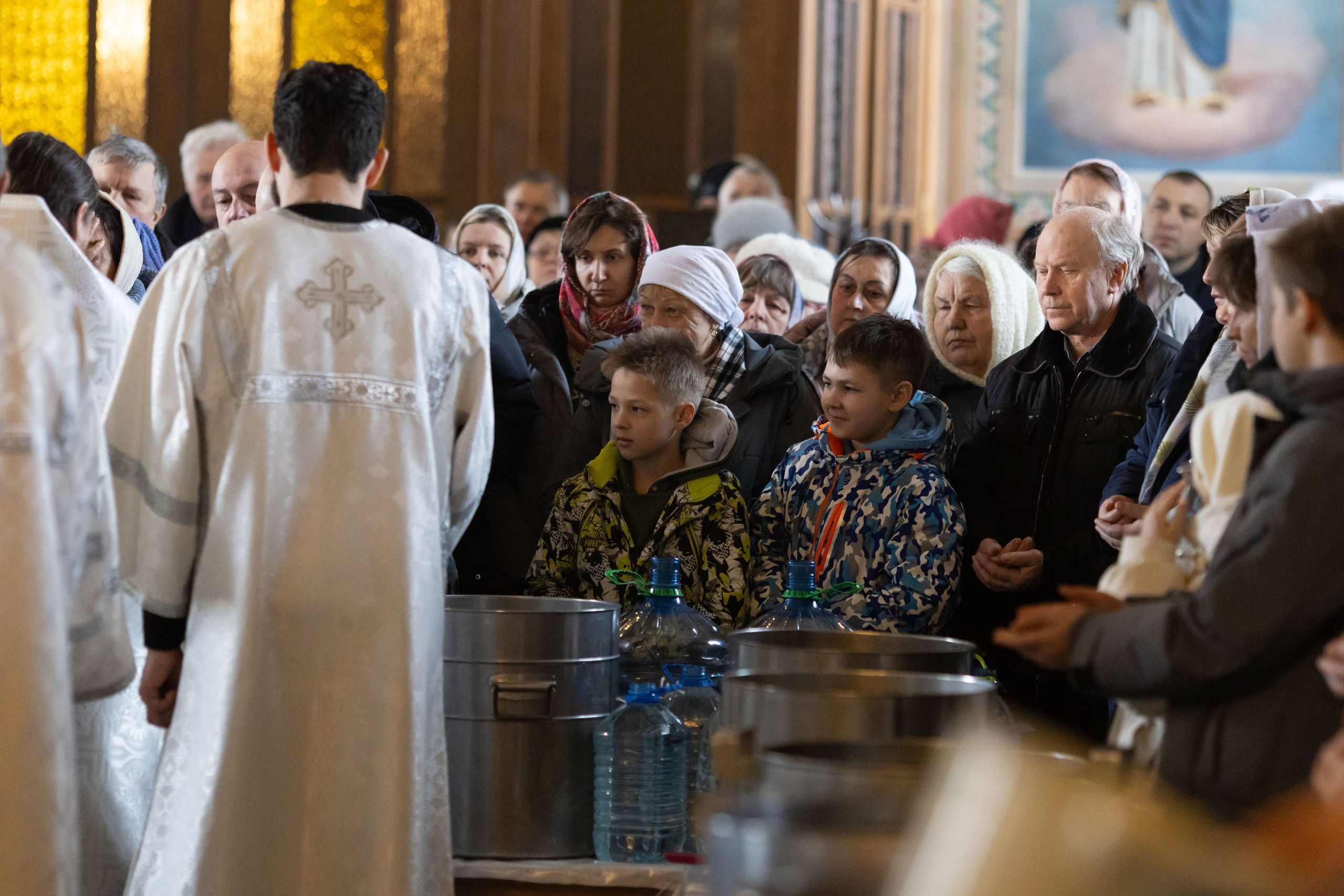 Крещение. Утренняя. Семейный и детский фотограф Анна Петракова