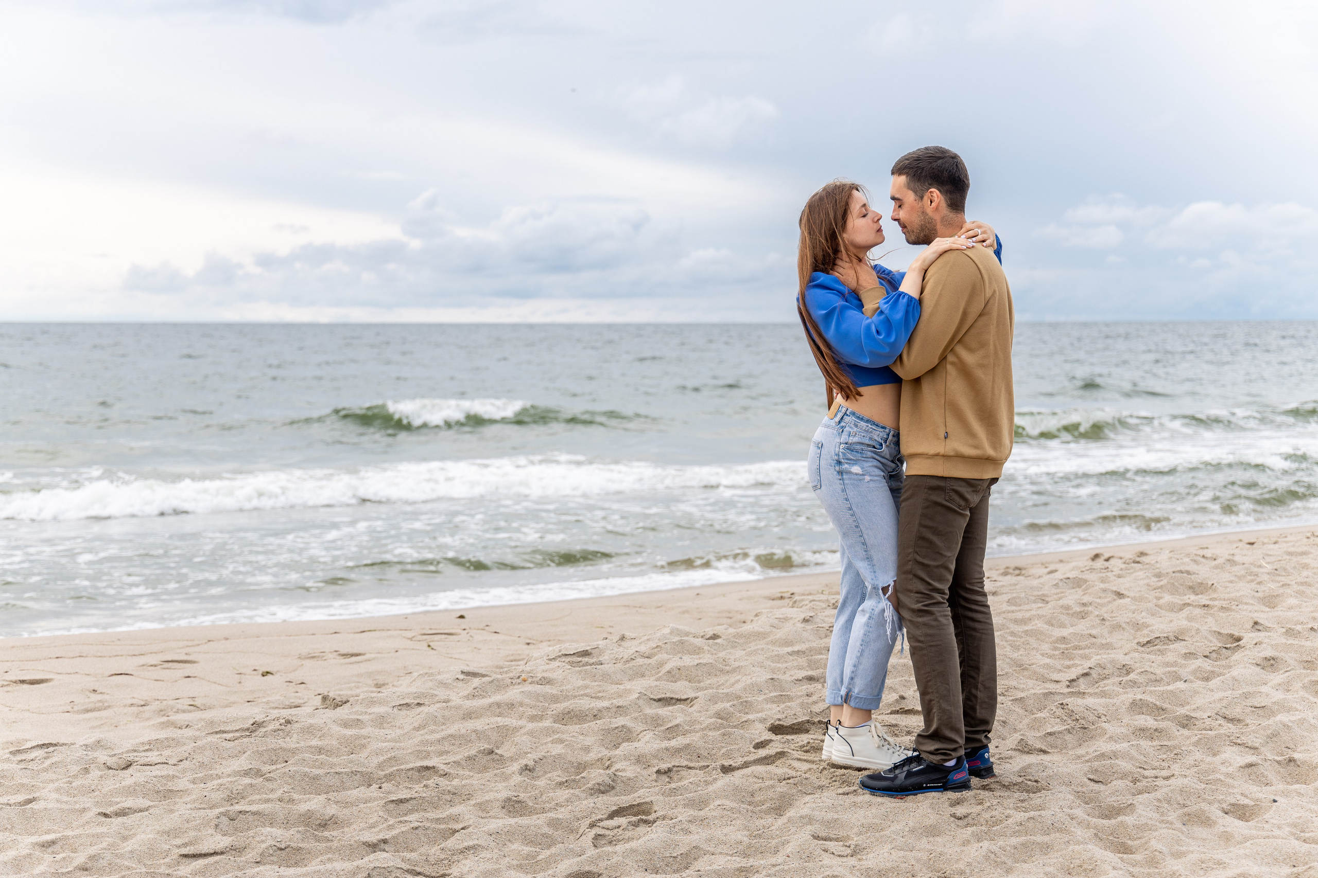 Сергей и Алина | Янтарный. Фотограф Елена Медок Калининград