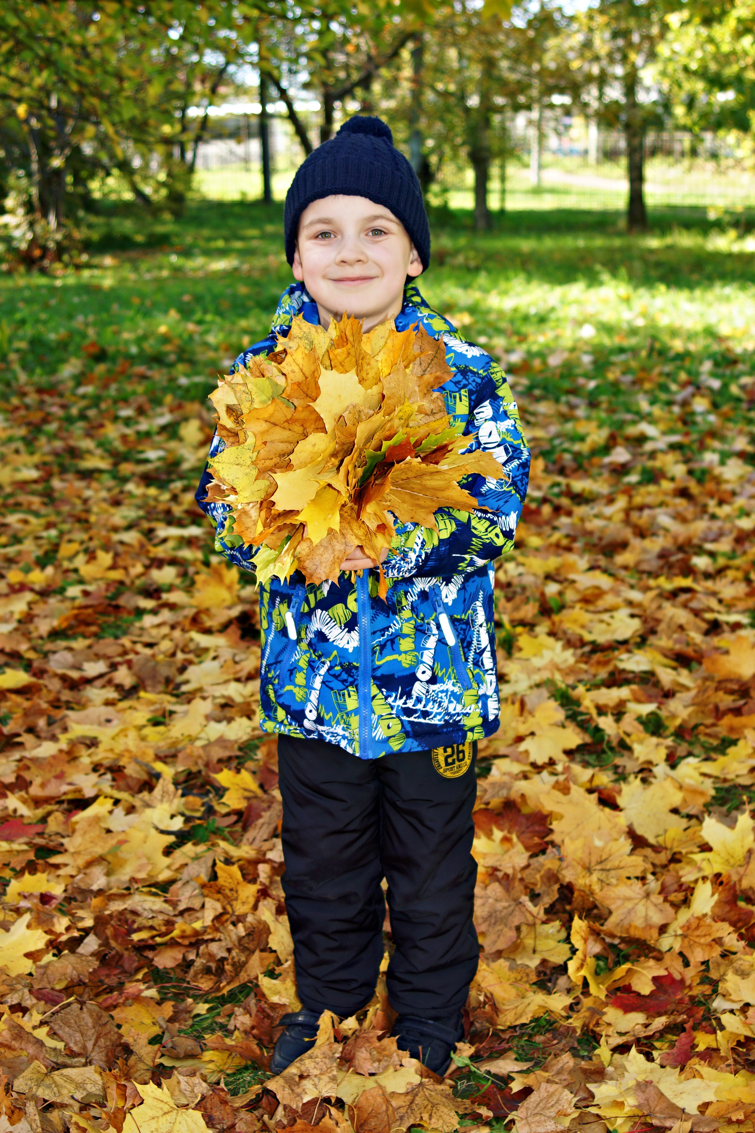 Осенняя фотосессия в детском саду г. Йошкар-Ола