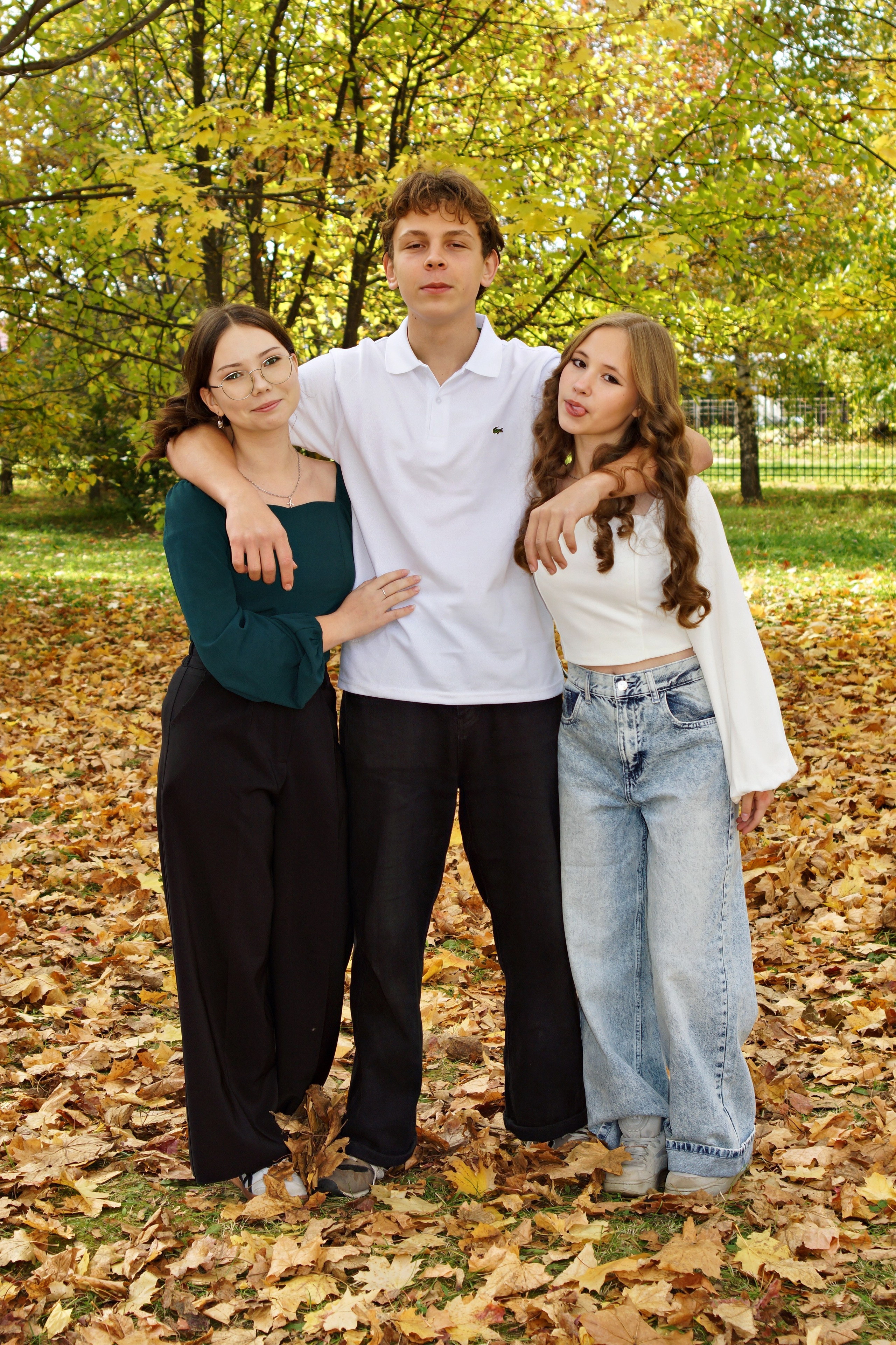 Осенняя фотосессия в школе г. Йошкар-Ола