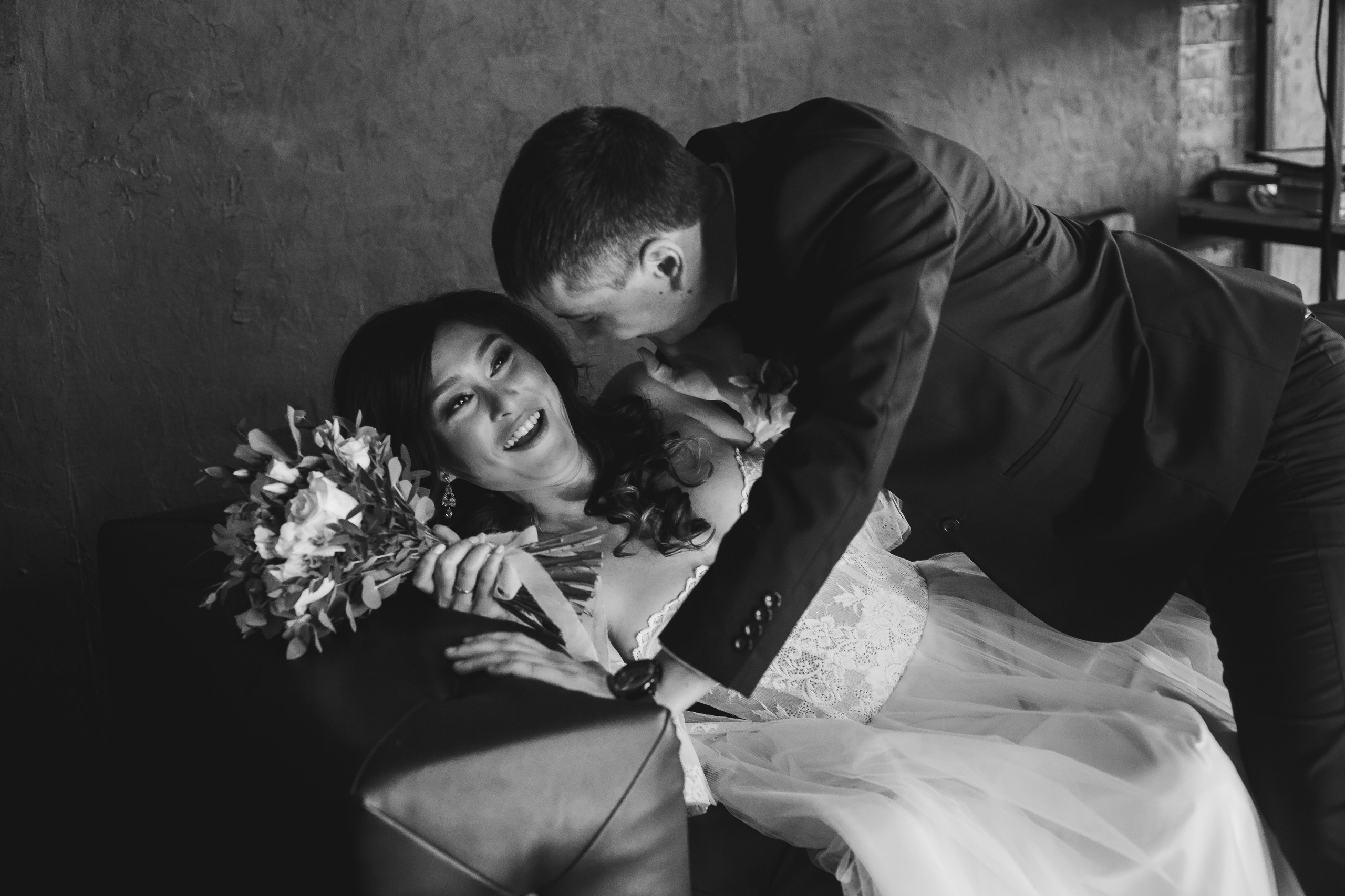 Сборы невесты в студии, зима. Креативный и женский Фотограф Омске Наталья Лебедева