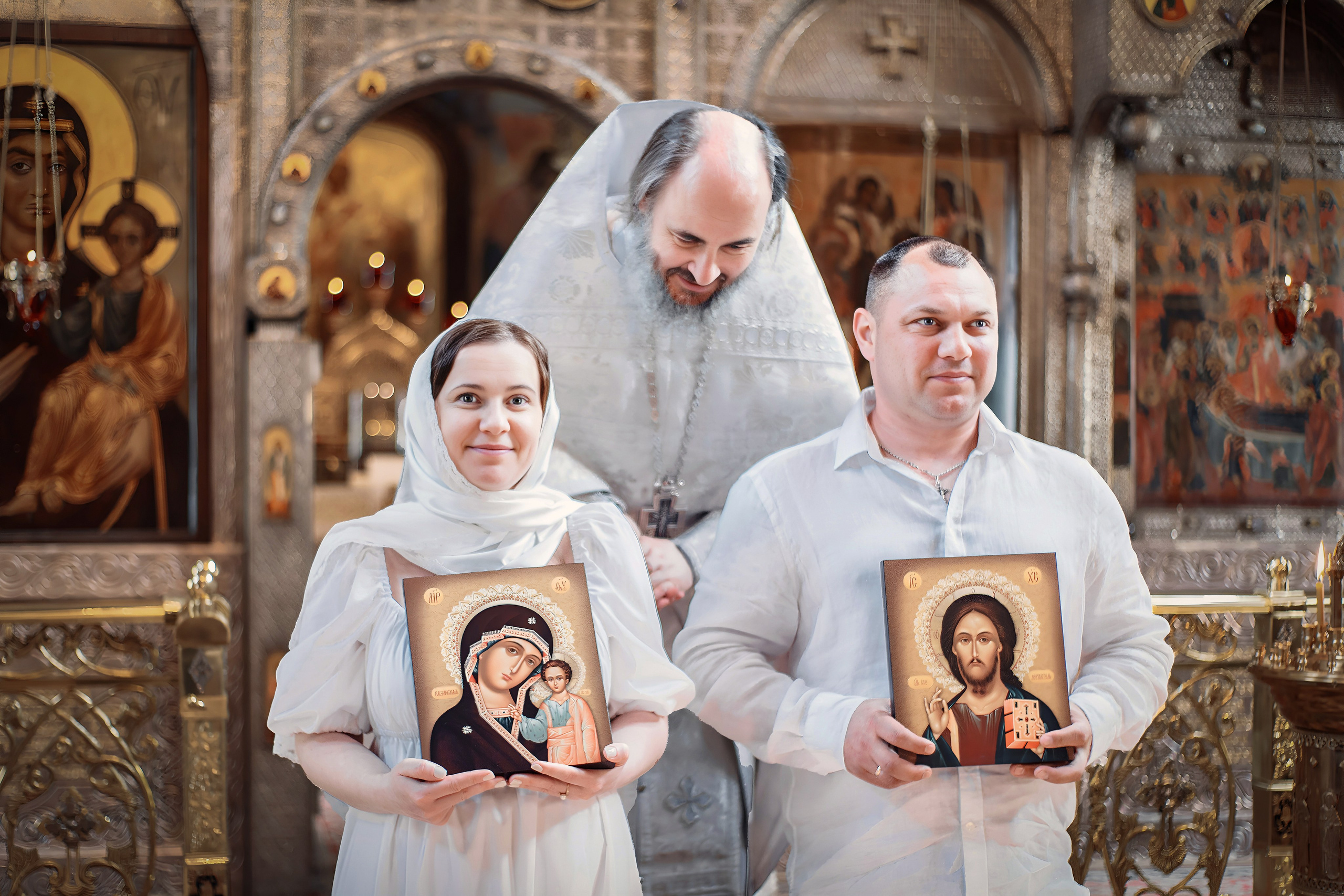 Фотосъемка Крещения и Венчания. Фотограф в Звенигороде Москве и Подмосковье