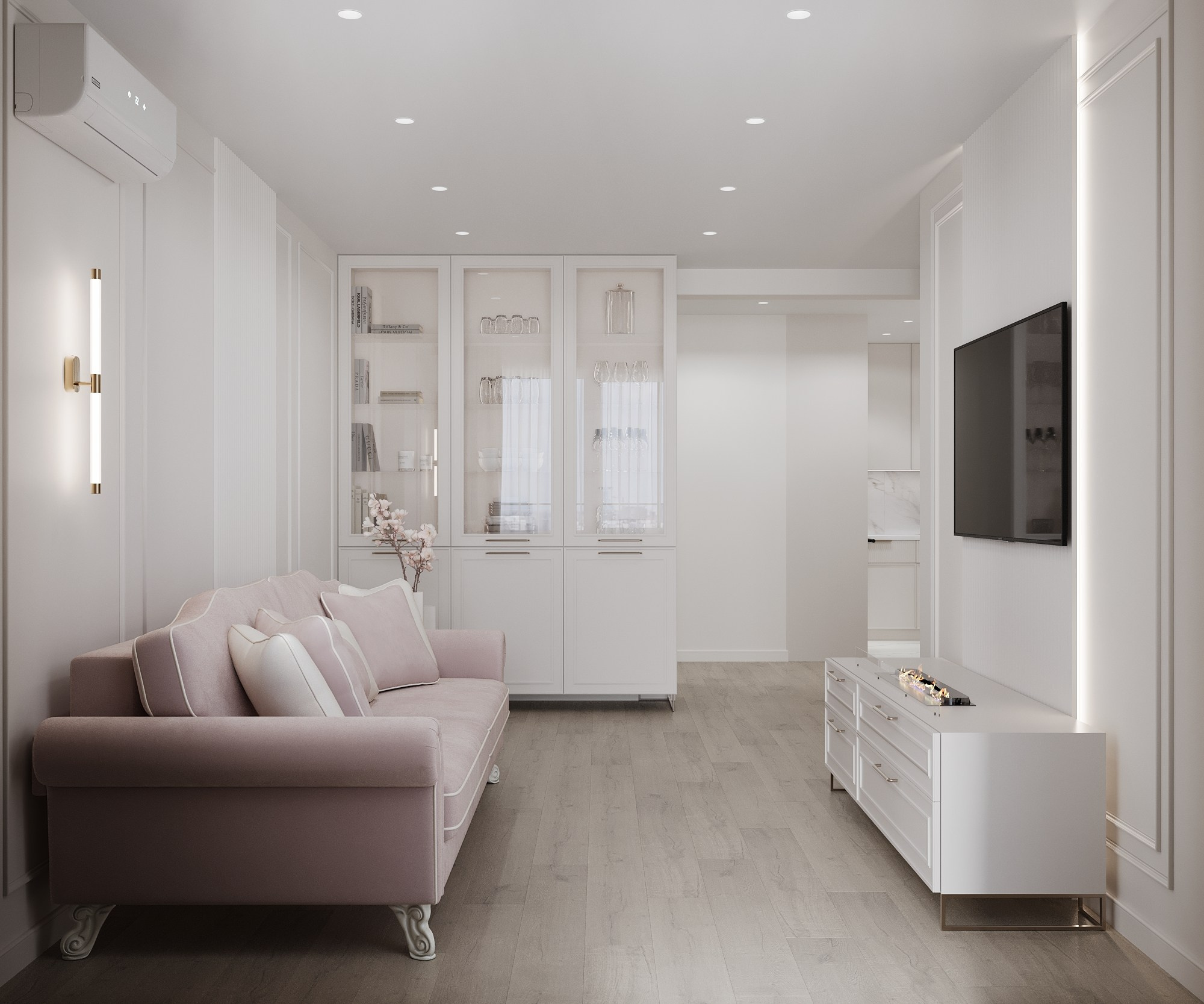 Квартира 55 кв. м. ЖК Кумир. Annything design