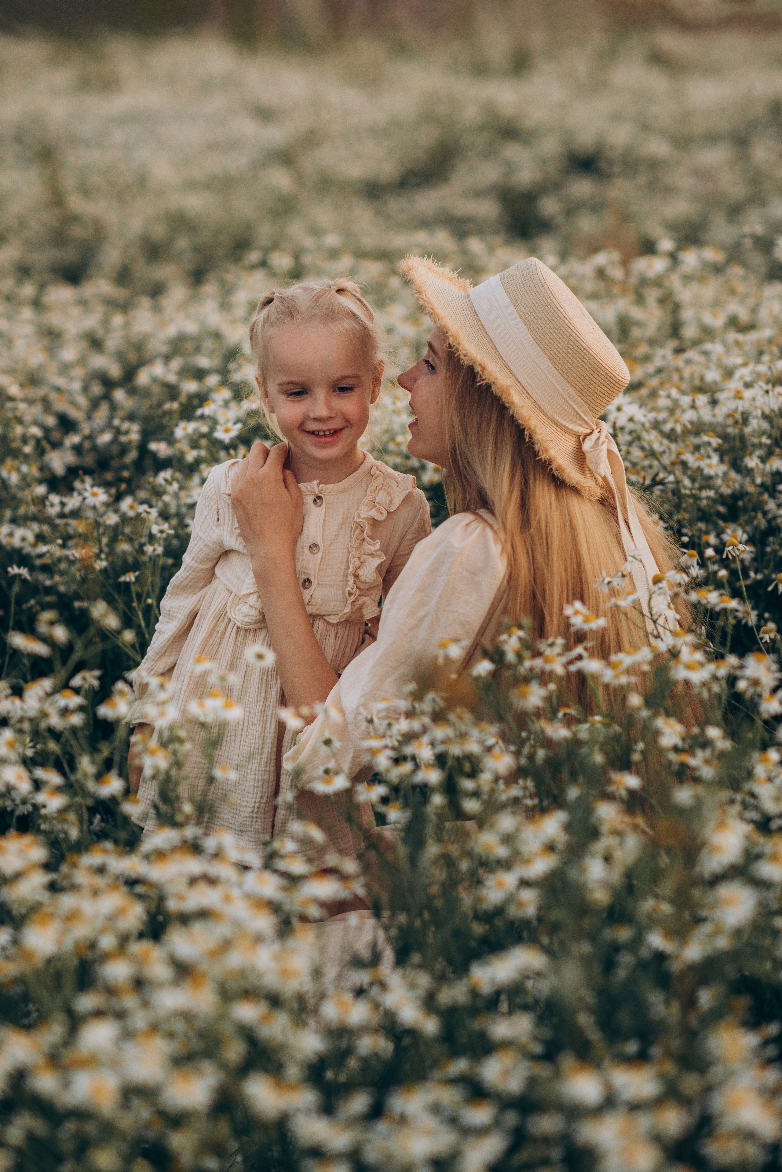 Закат в ромашках. Семейный фотограф в Домодедово и Москве Елена Пичугина