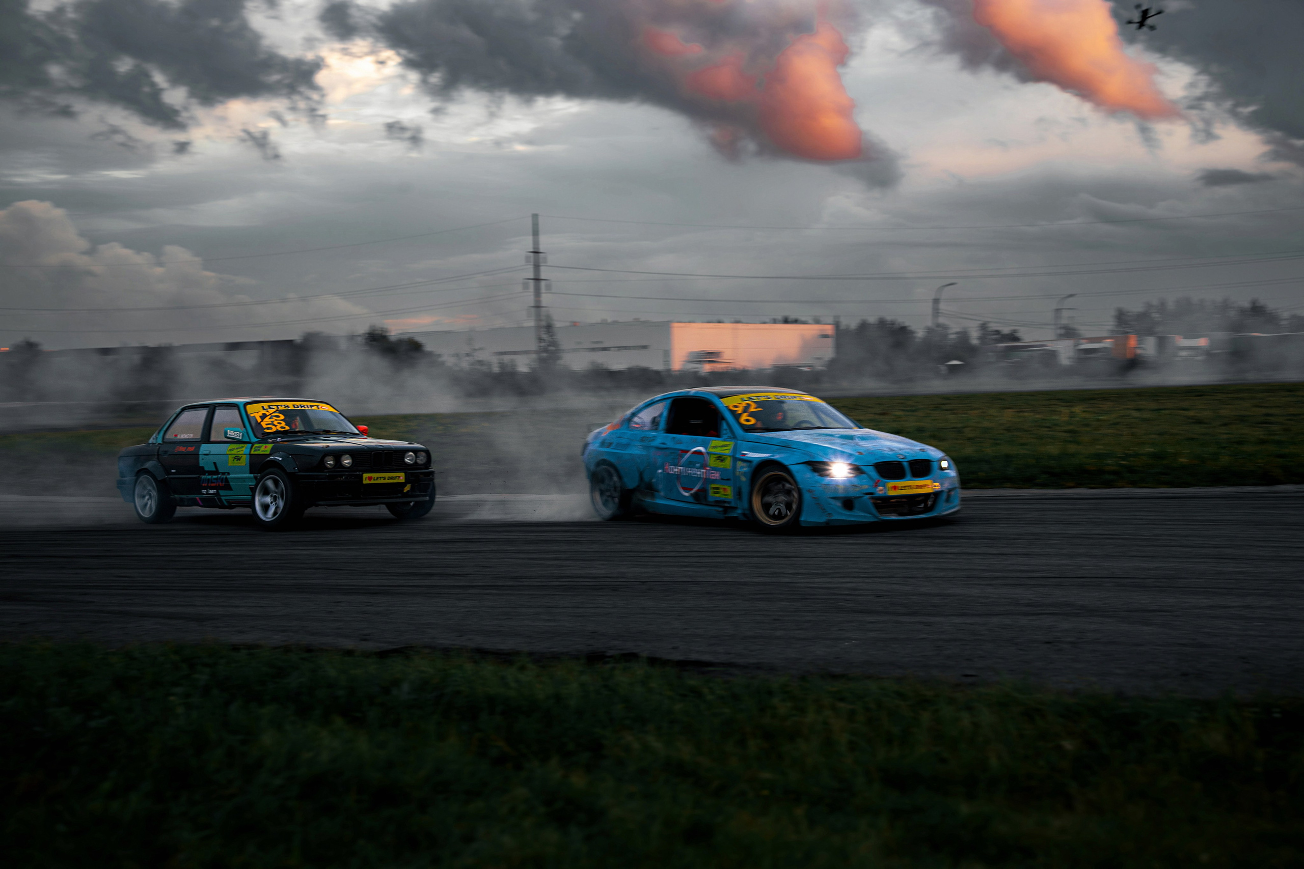 Фотосъемка дрифта в Санкт-Петербурге | Энергичные кадры для спортивных медиа