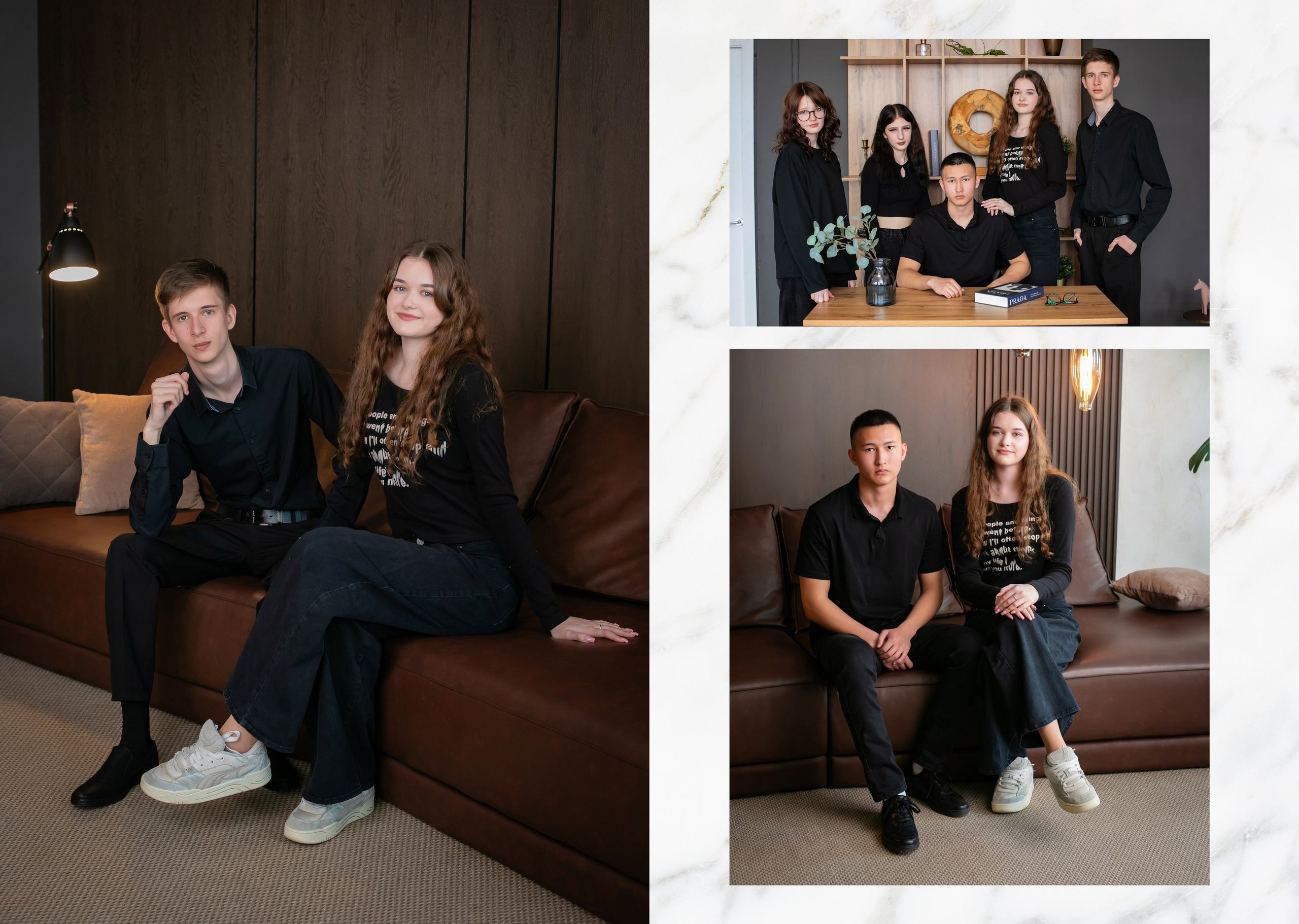 Альбом 10 разворотов. Выпускные фотокниги