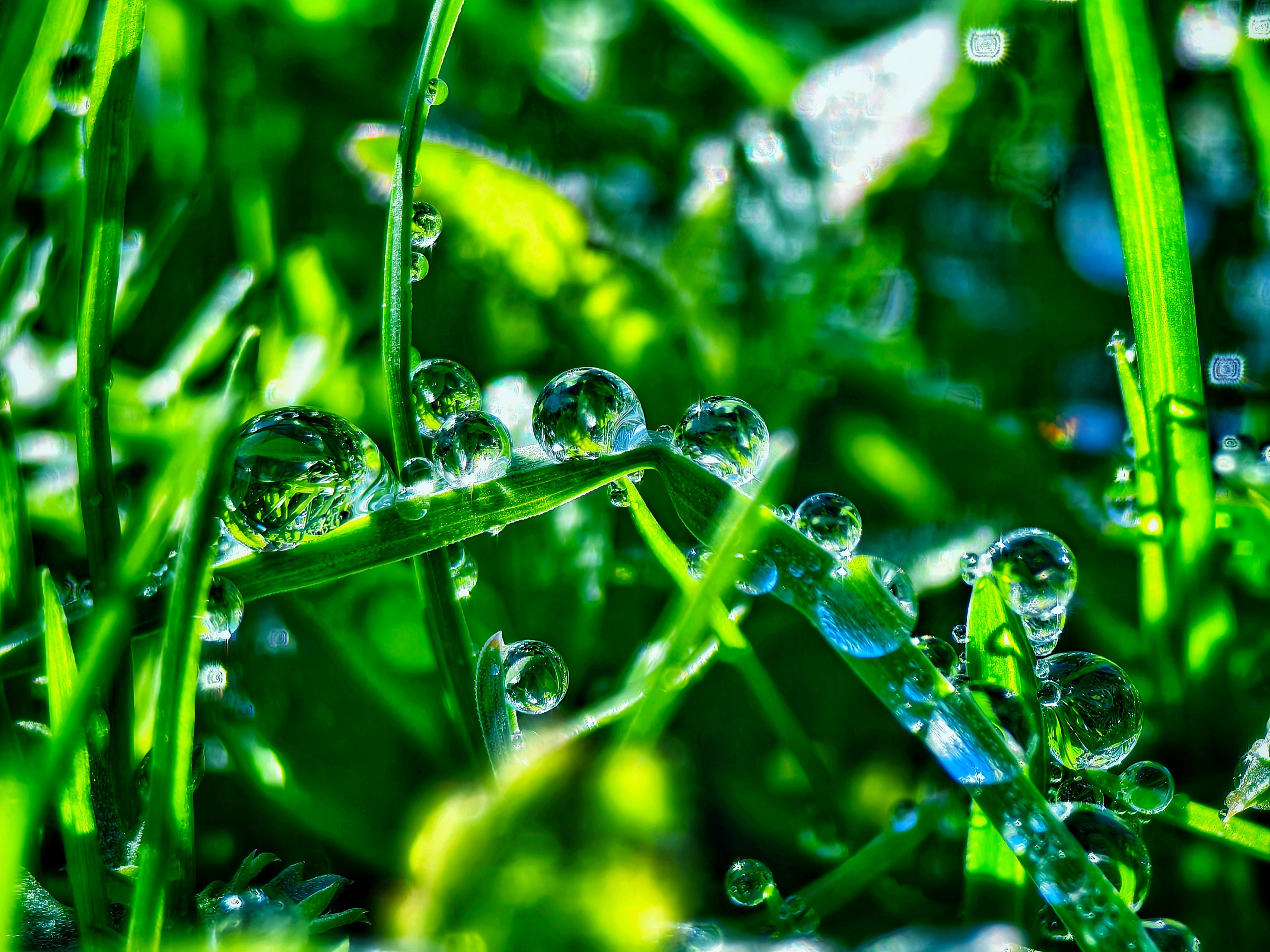 Макрофотографии капель воды: детали дождя, росы и абстракции | Съемка крупным планом