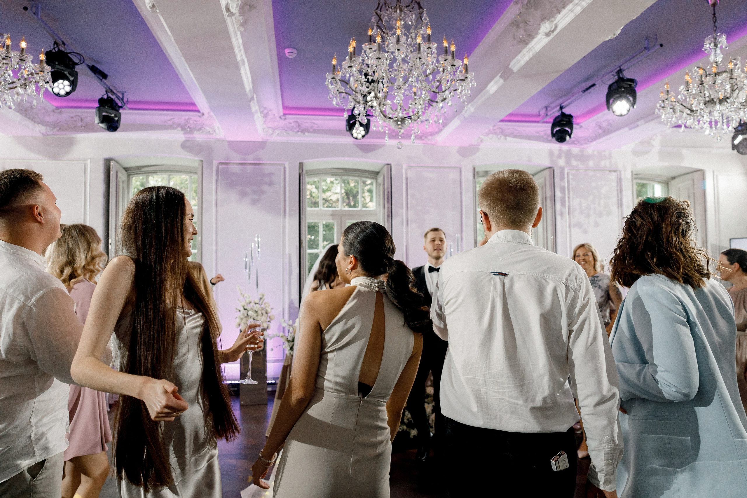 Свадебный ужин в Ресторане Michel на Красной Пресне. Свадебный фотограф в Москве и Санкт-Петербурге Денис Ходюков