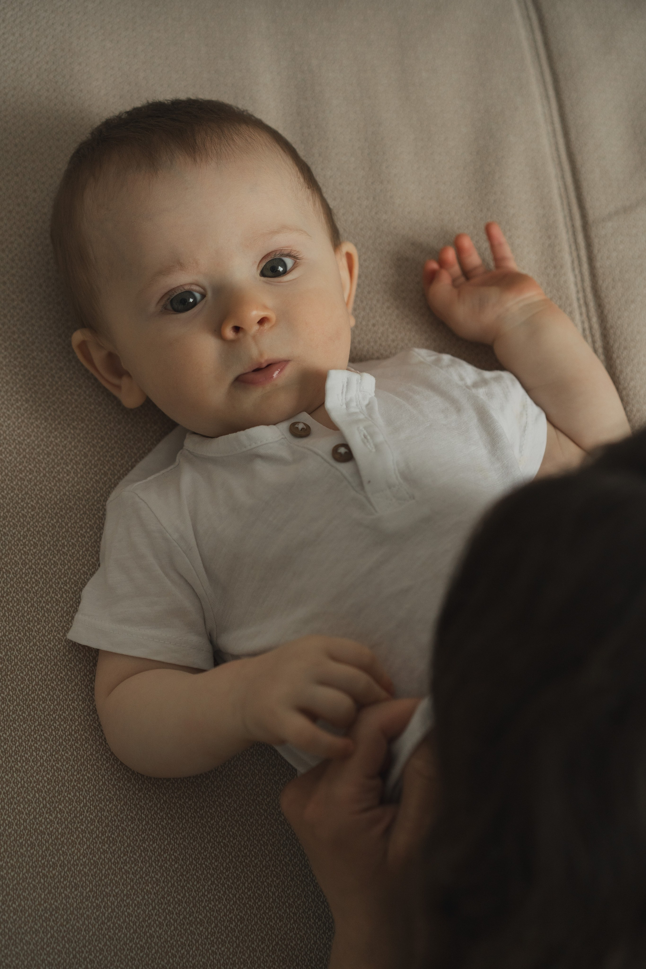 Домашняя съемка с малышом. Семейный фотограф Екатеринбург Татьяна Девятых