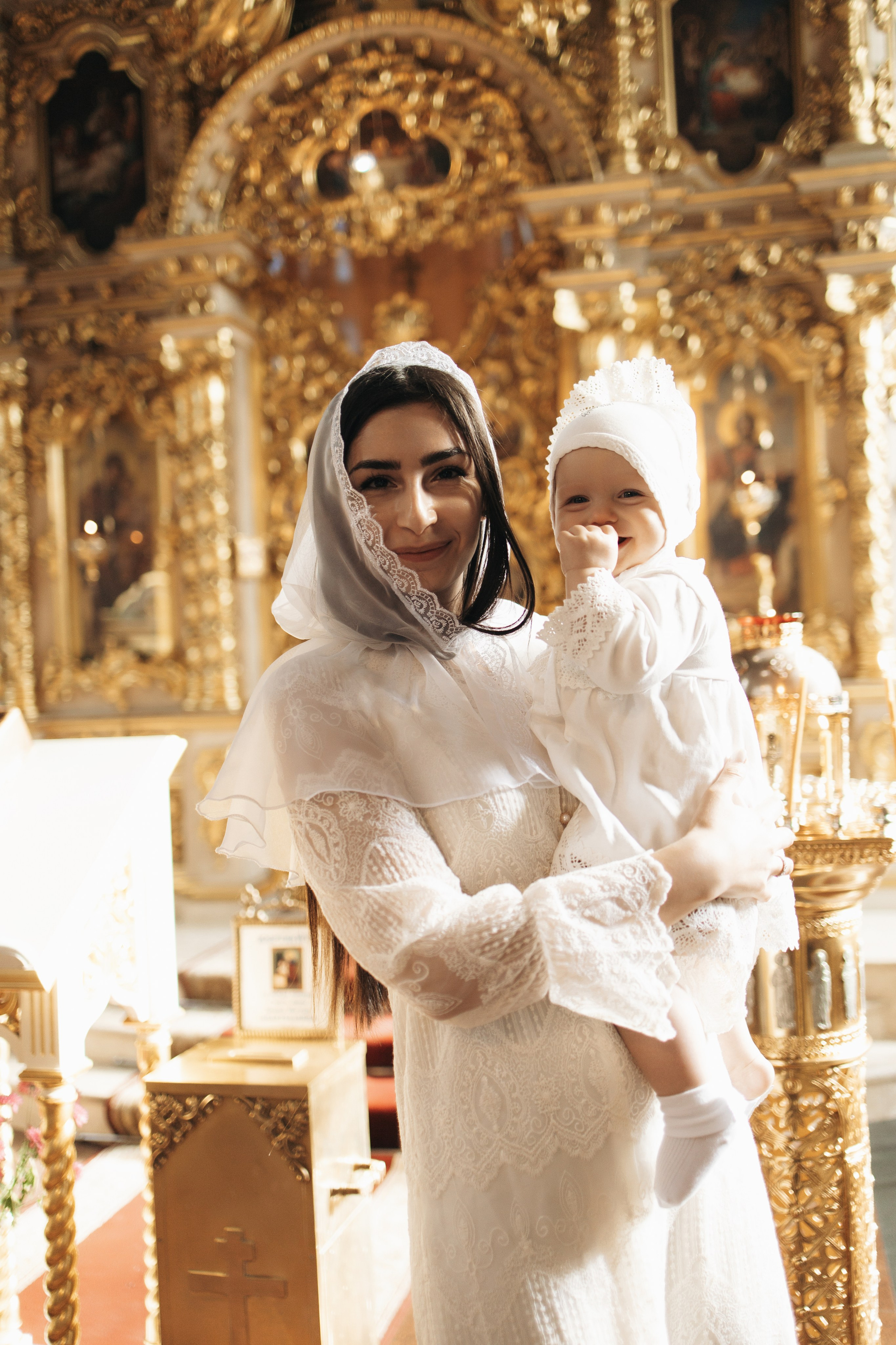 Крещение Арины. Самый теплый фотограф в Краснодаре Рябоконь Ксения