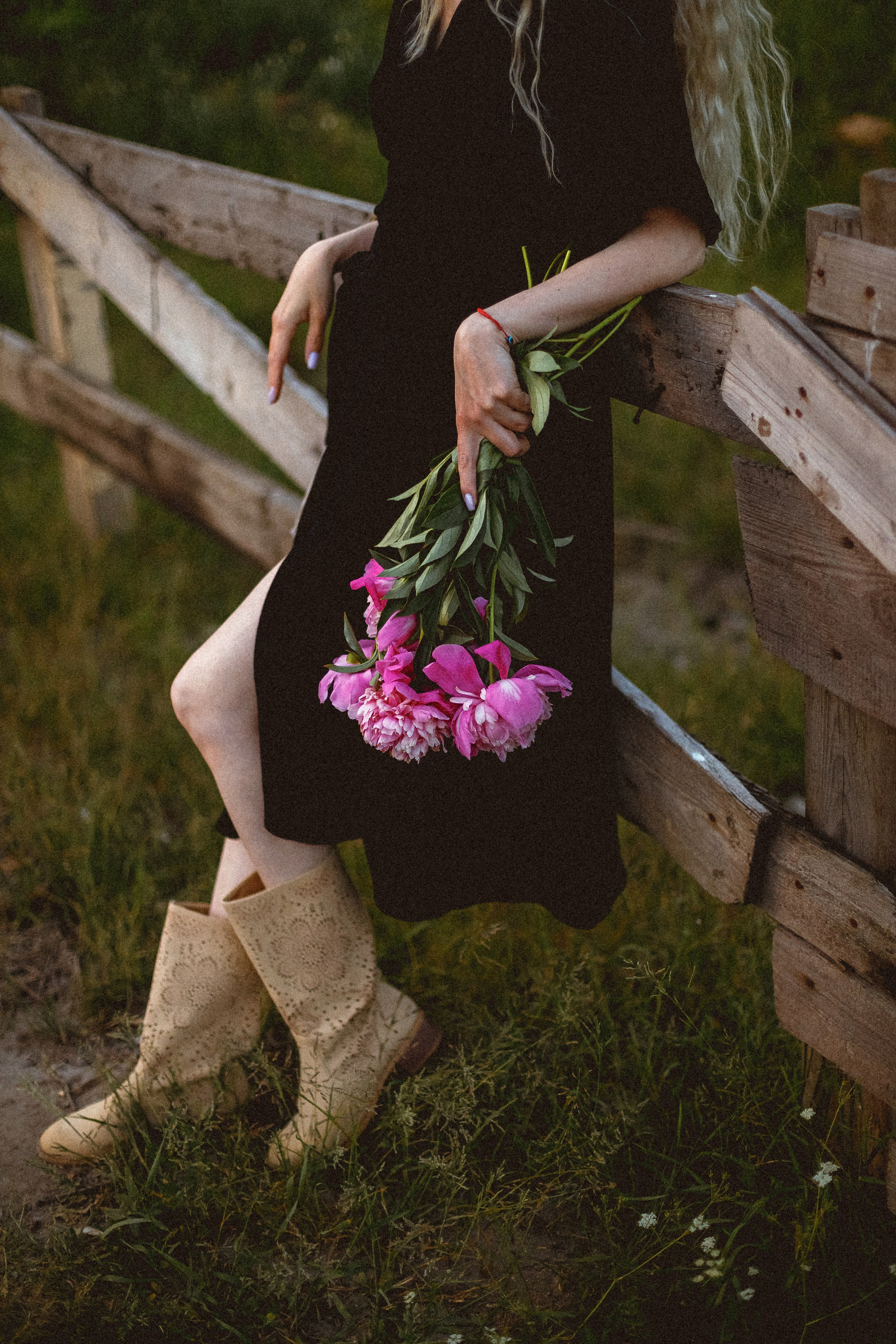 Мария. Лето. Поле. Фотограф в Москве Базанова Дарья