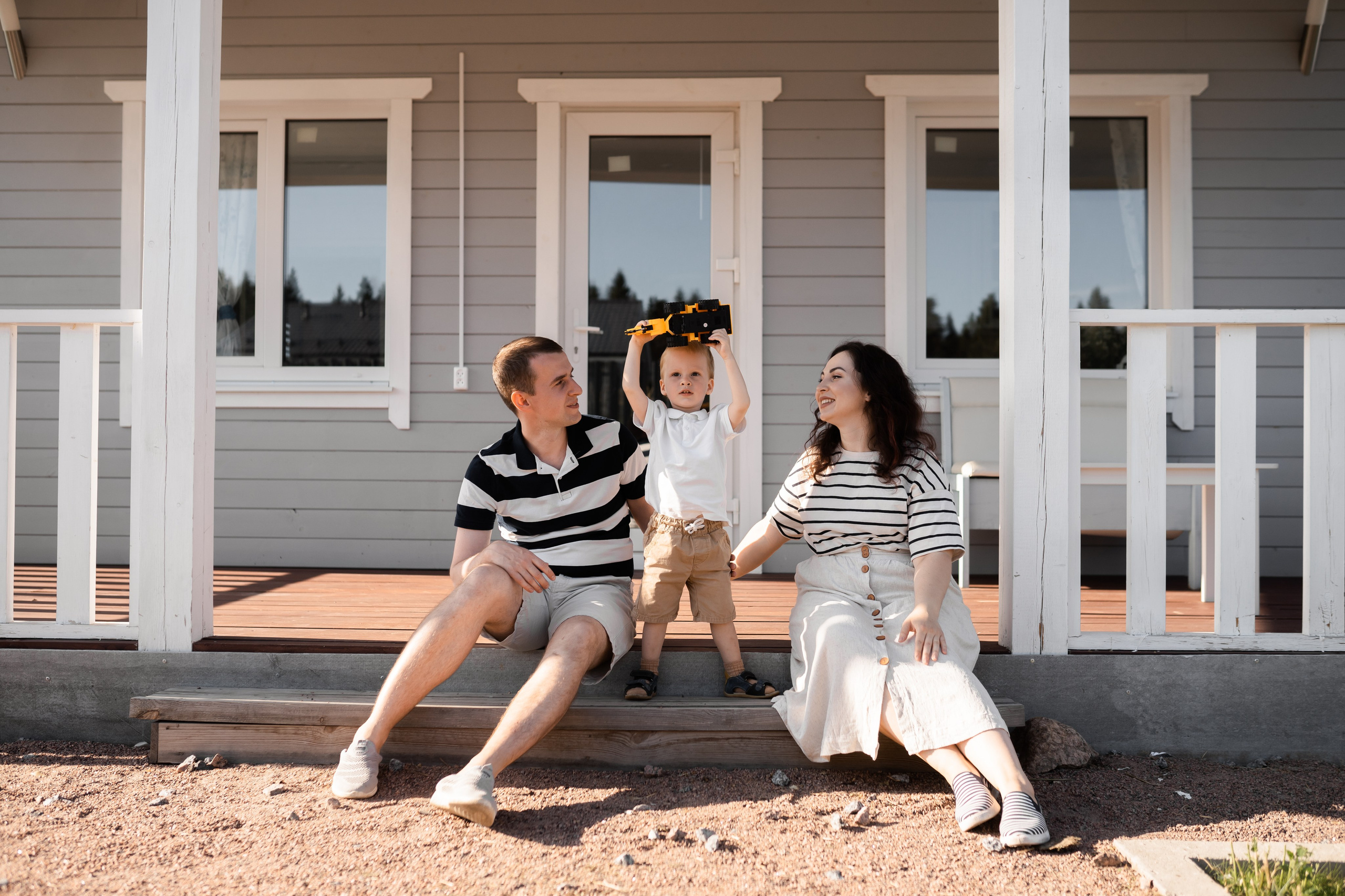 День на даче. Семейный и детский фотограф в Санкт-Петербурге Дарина Герчиу