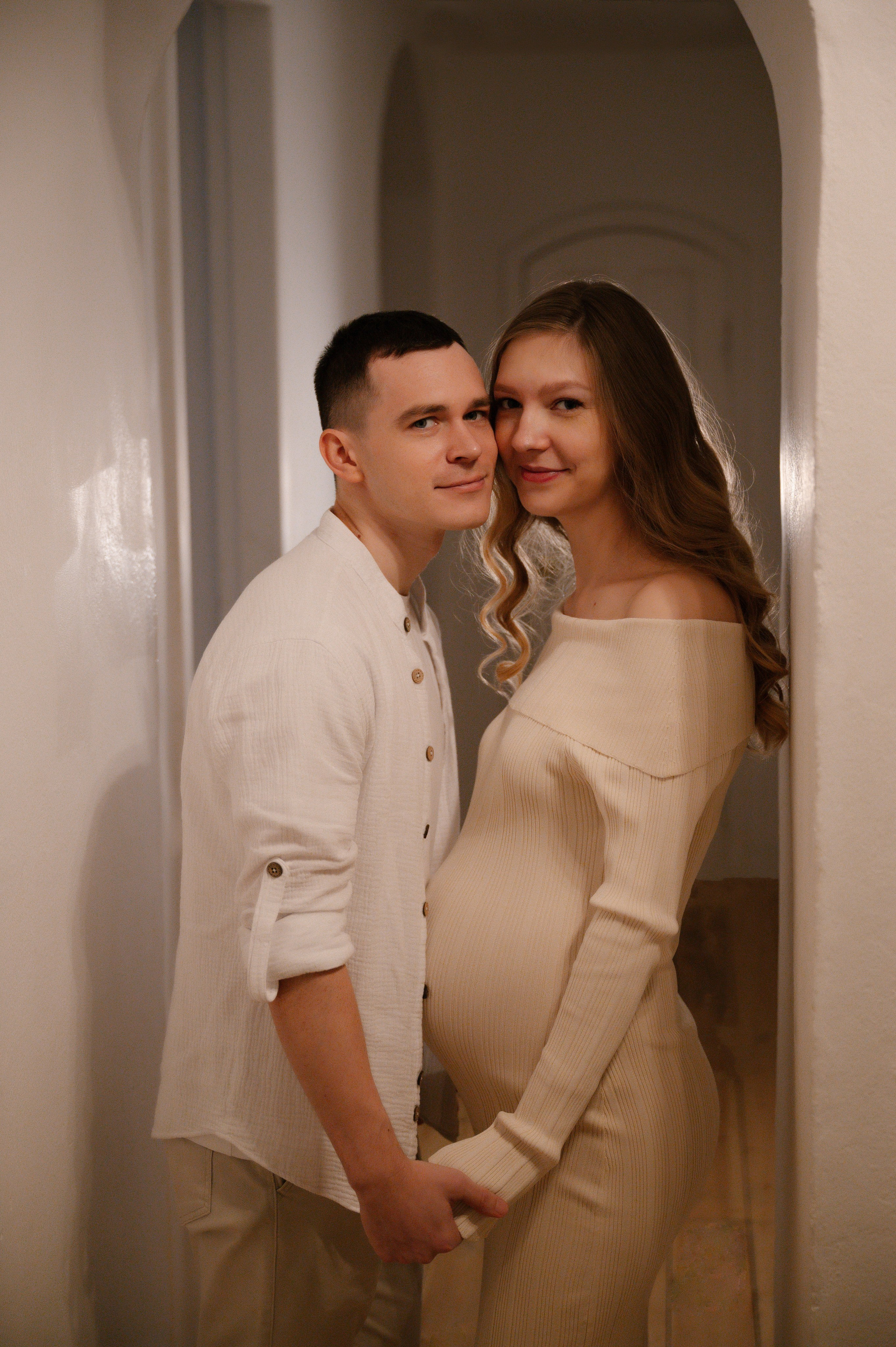 Ожидание чуда Юля Влад Новый год. Фотограф Алёна Мил