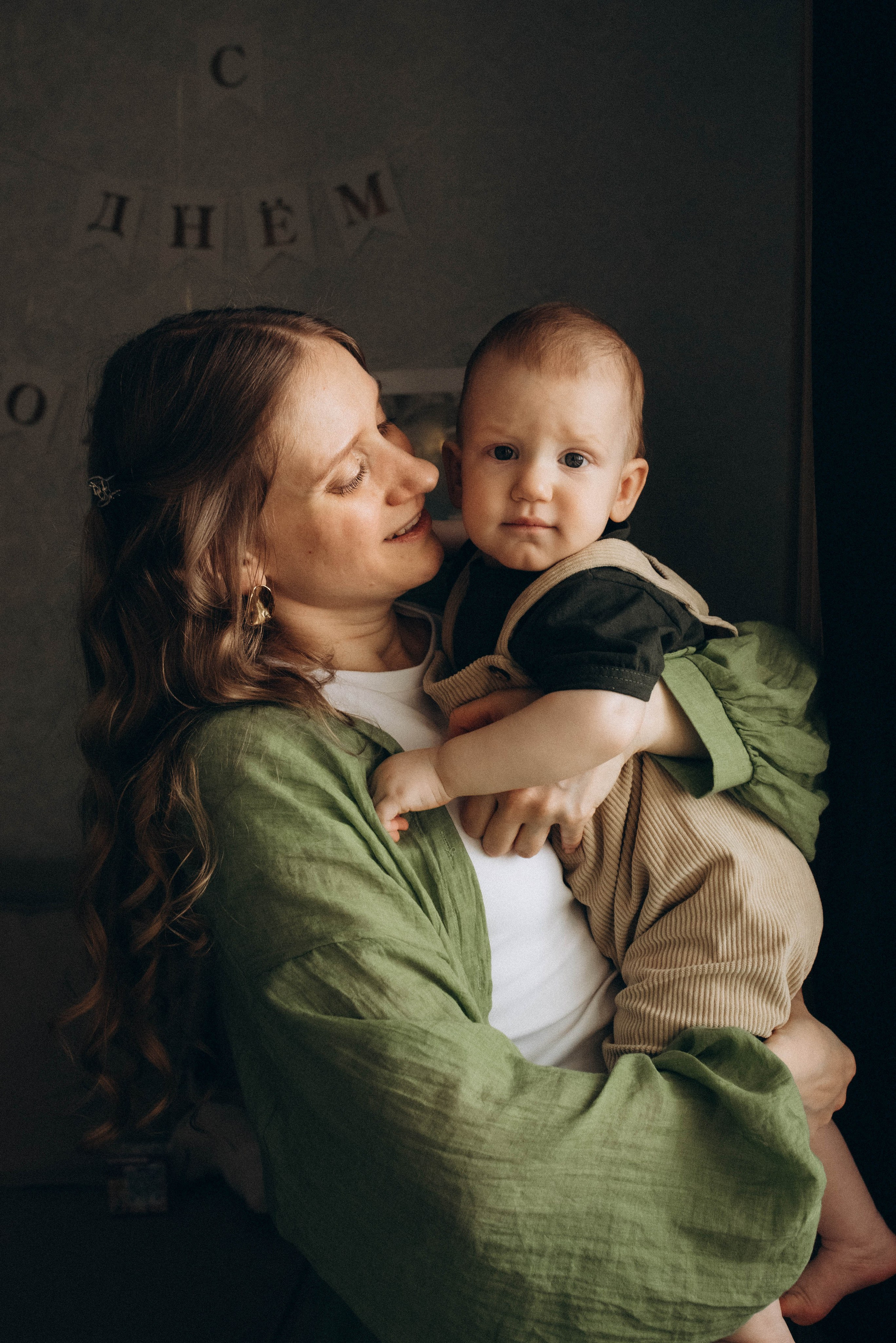 Семейная фотосессия ко дню рождения малыша. Семейный фотограф в Железнодорожном Масаева Елена