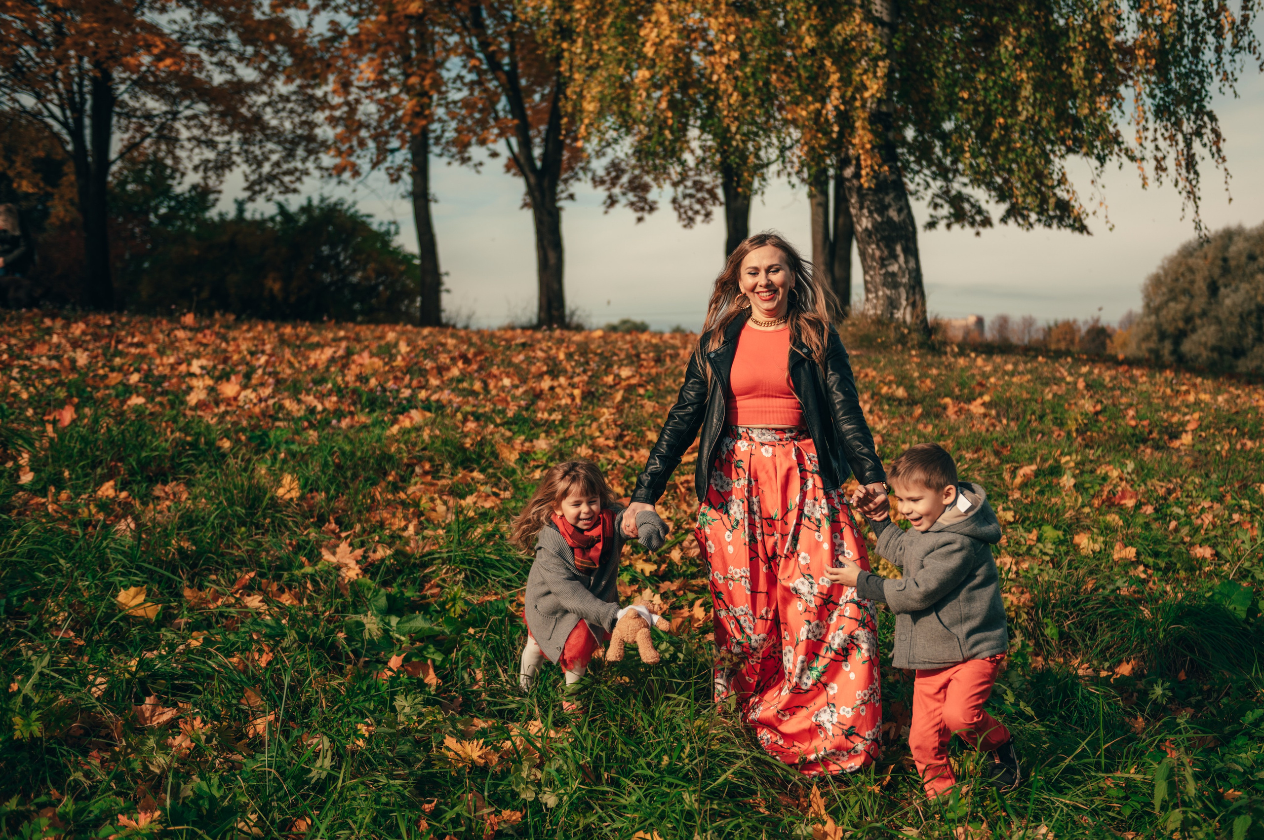 Яркая осень. Свадебный и семейный фотограф София Невская