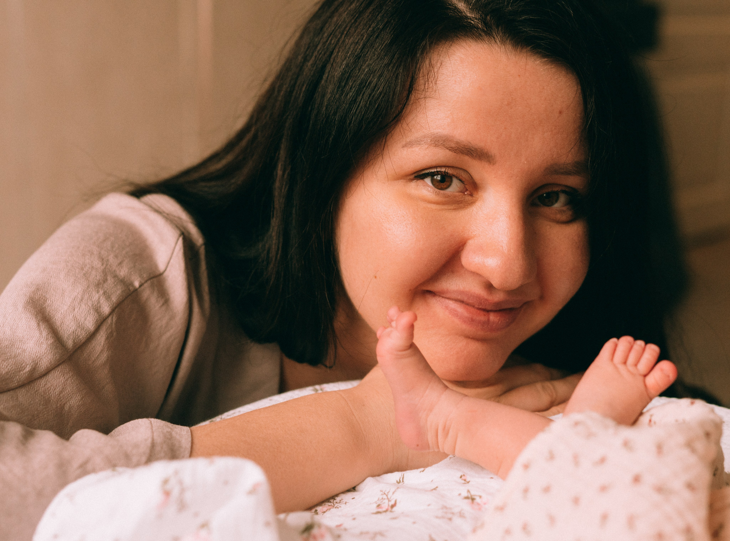 Эмилии 10 дней. Семейный, ньюборн фотограф, фотограф на роды в Москве, Виктория Тюльдюкова