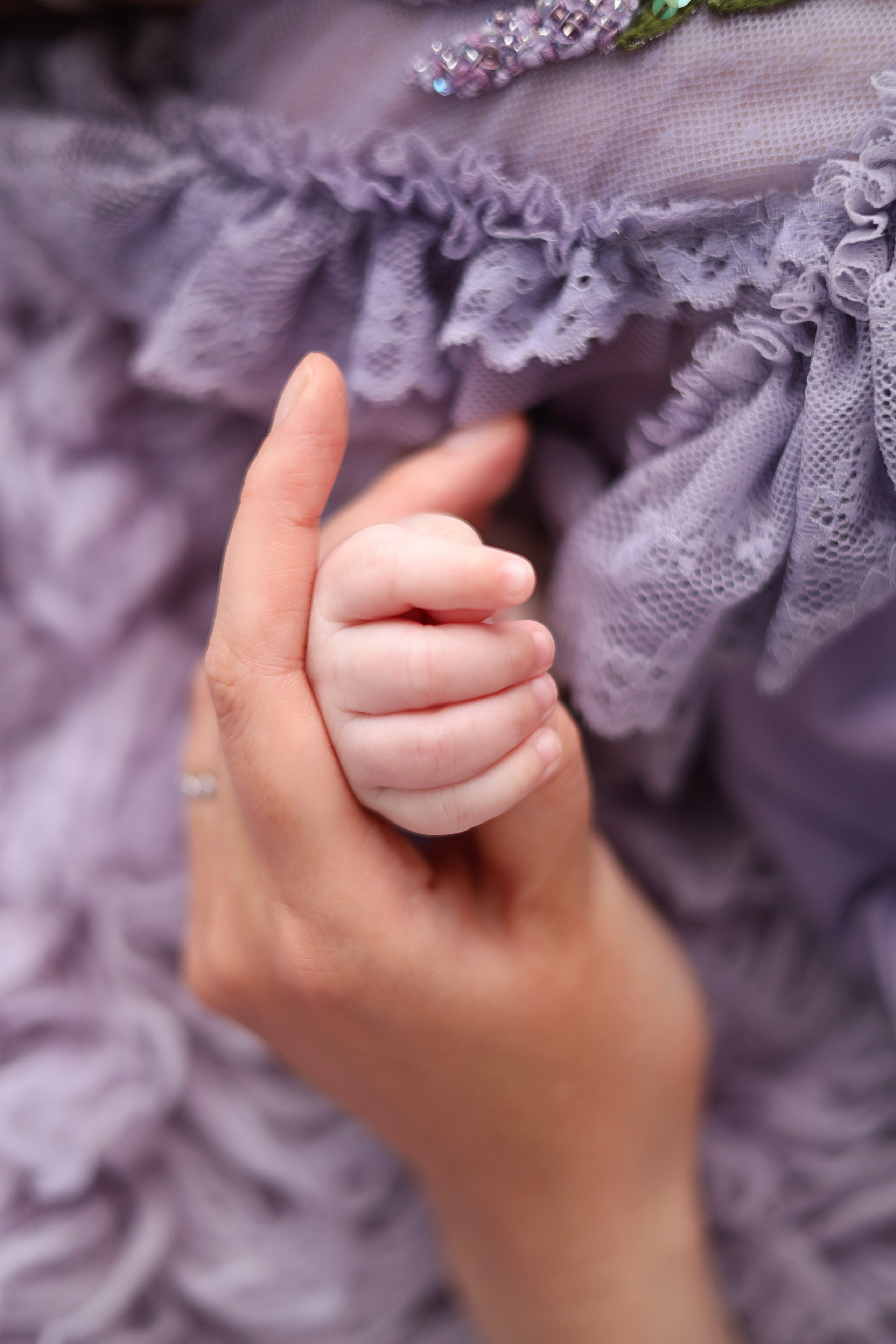 Фотосессия Василисы в студии в Бутово. Фотограф новорожденных Москва. Ньюборн фотограф Москва