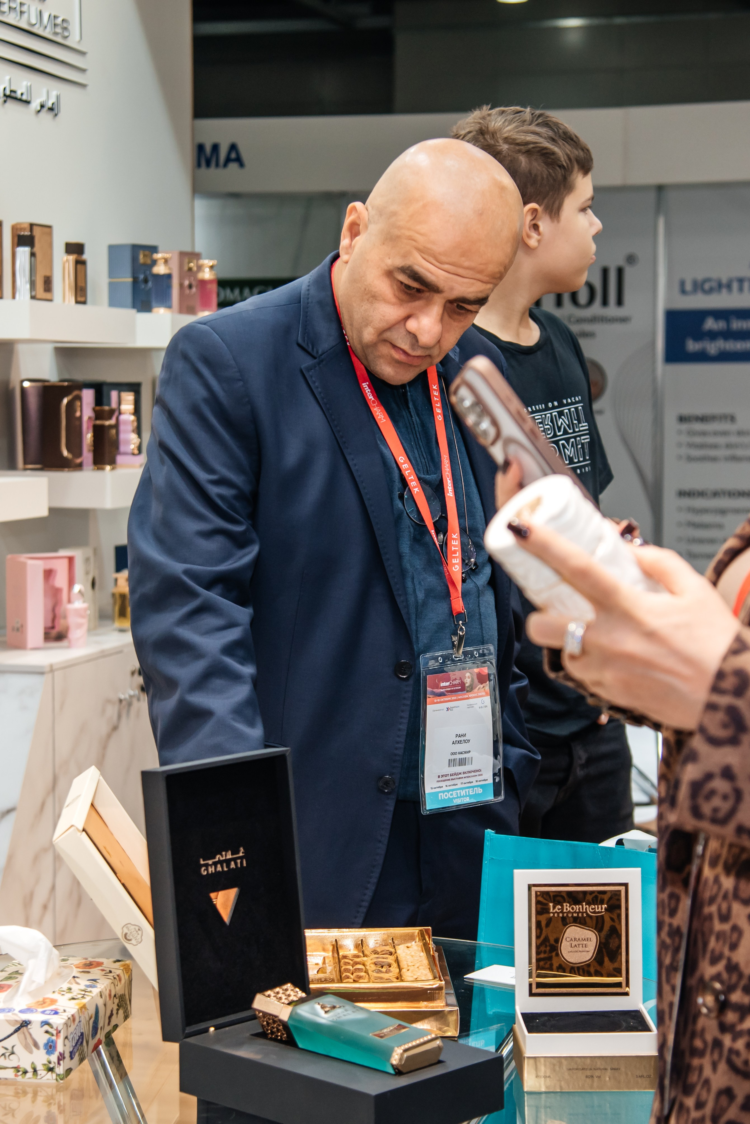 Almas parfumes Intersharm 2025. Фотограф в Москве Елена Брюханова