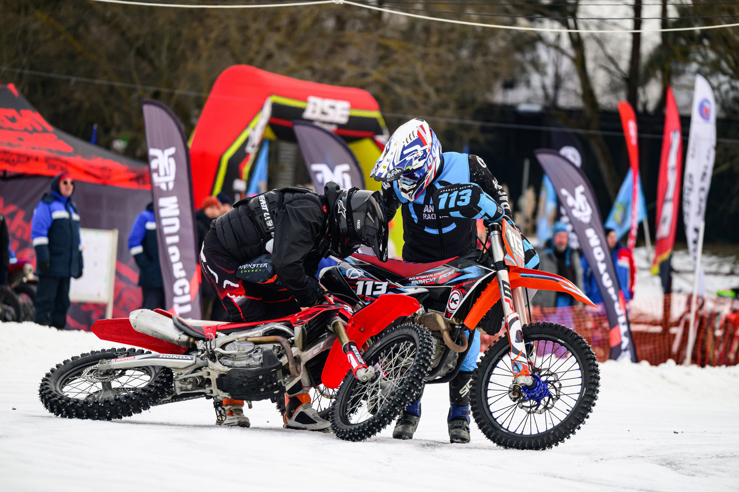 КУБОК МФР по мотокроссу на льду MX-SPEEDWAY, Анархия Рейсинг, Анатолий Ушаков, Мотокросс, Спидвей, Мотогонки, фотограф Антон Медведев, icoguar, Крылатское