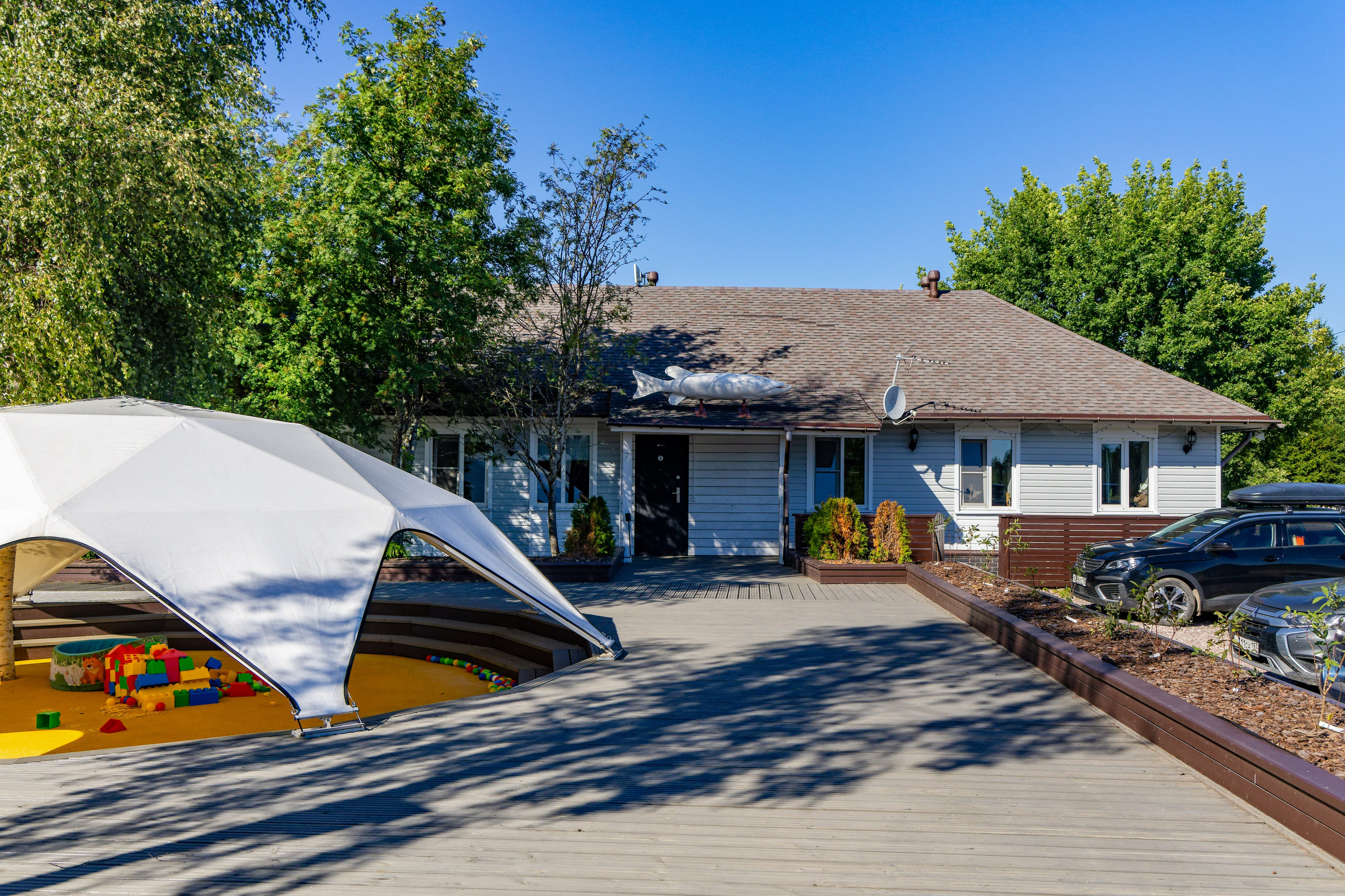 Гостевые дома «Уксунлахти» (деревня Ууксу). Аэросъемка. Фото и Видео в Карелии. Алексей Фрилунд