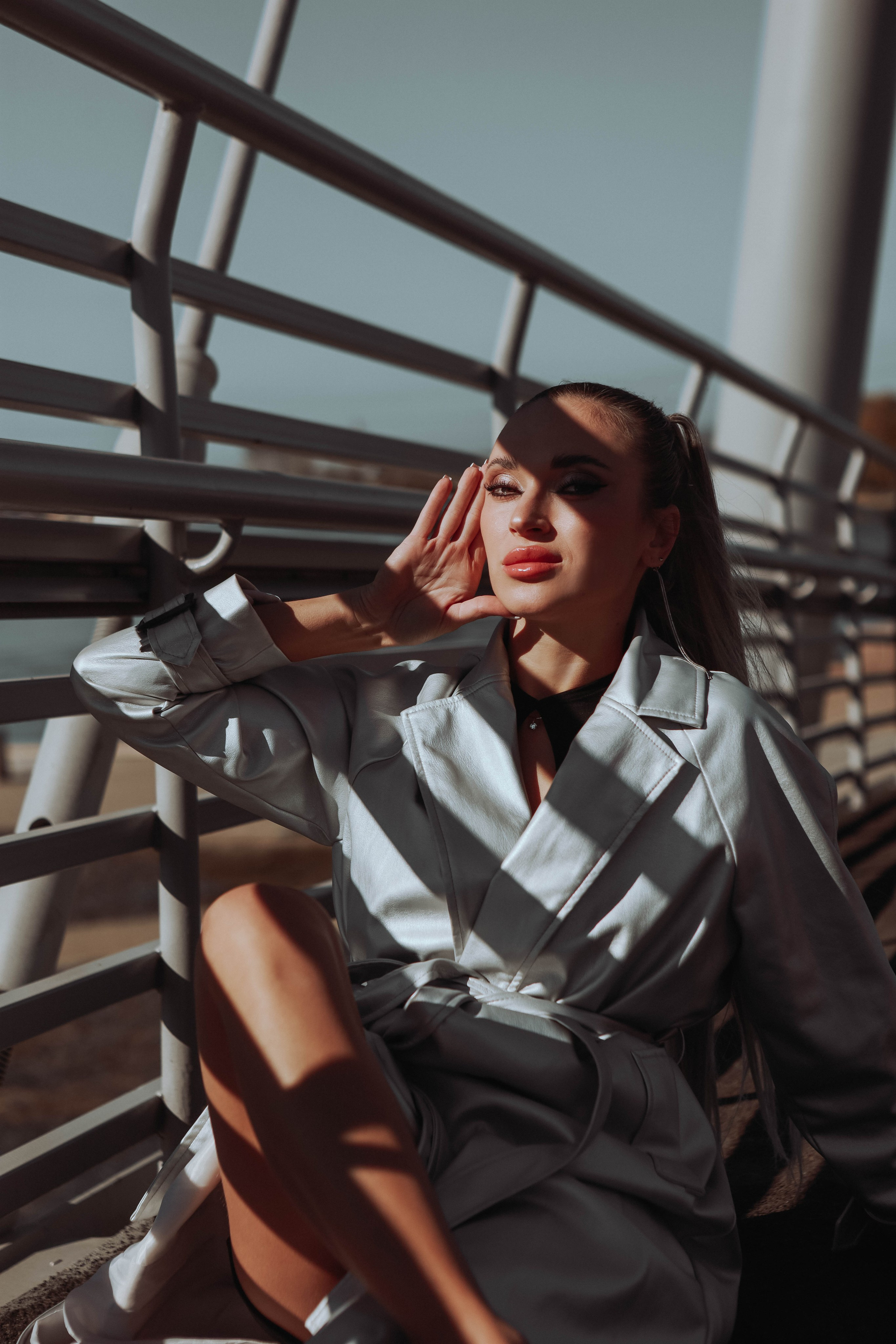 Кристина на мосту. Фотограф в Иркутске