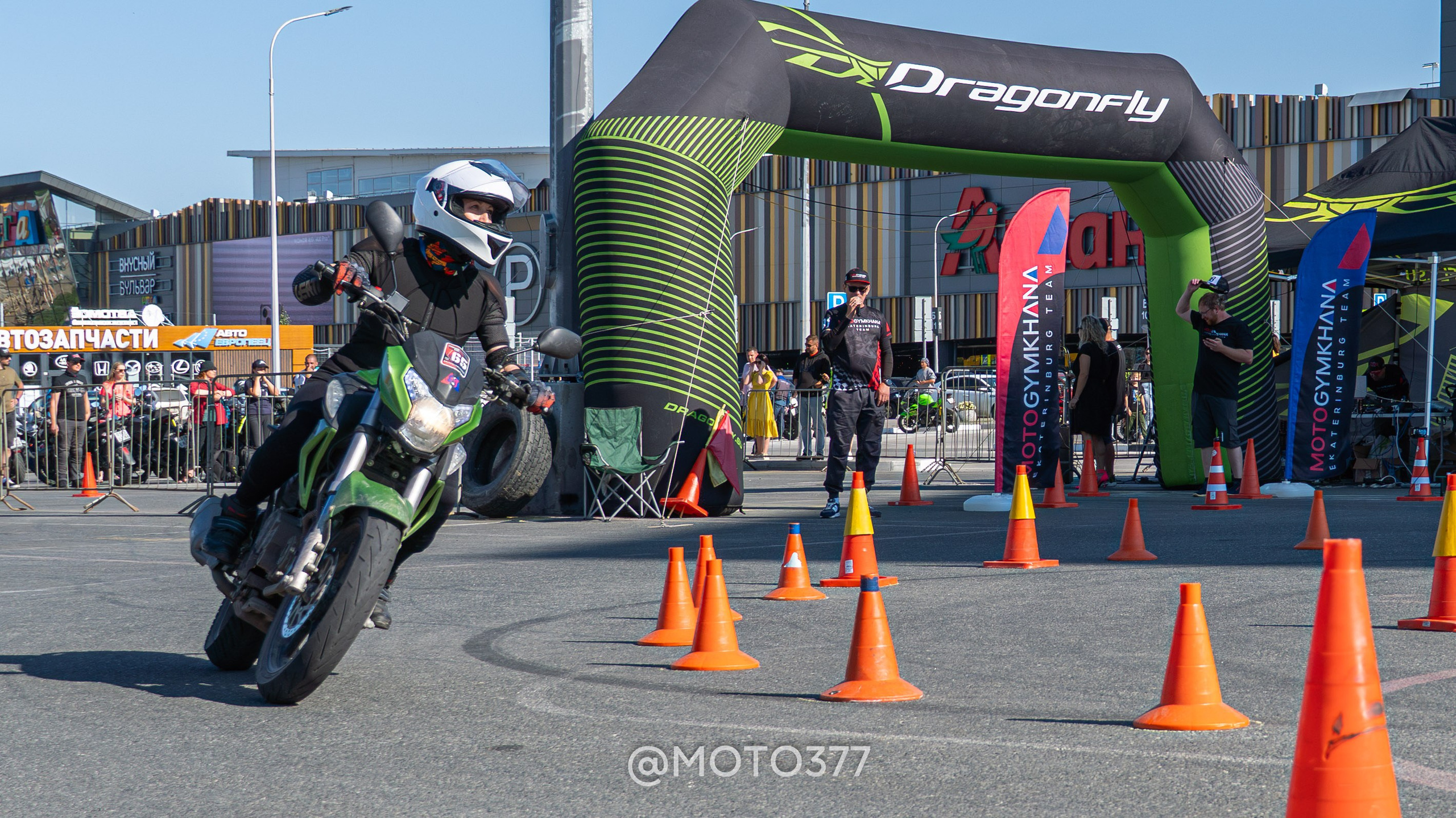 Motogymkhana CUP 1 Ekat 2025. Moto377
