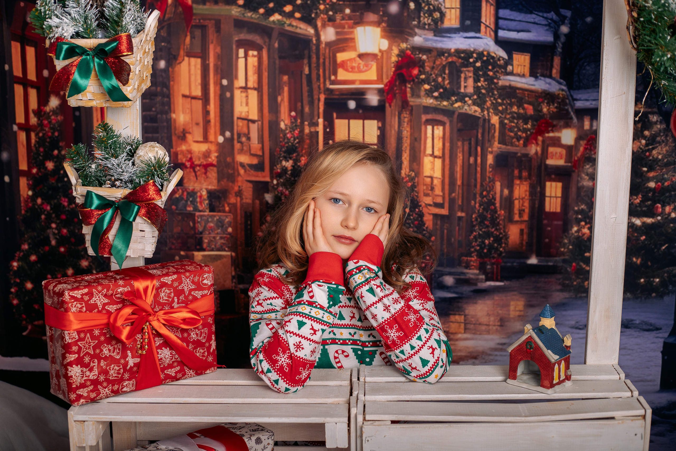 Новогодняя фотосессия фотодень спб с кроликами. Фотограф в Санкт-Петербурге, Анна Скворцова