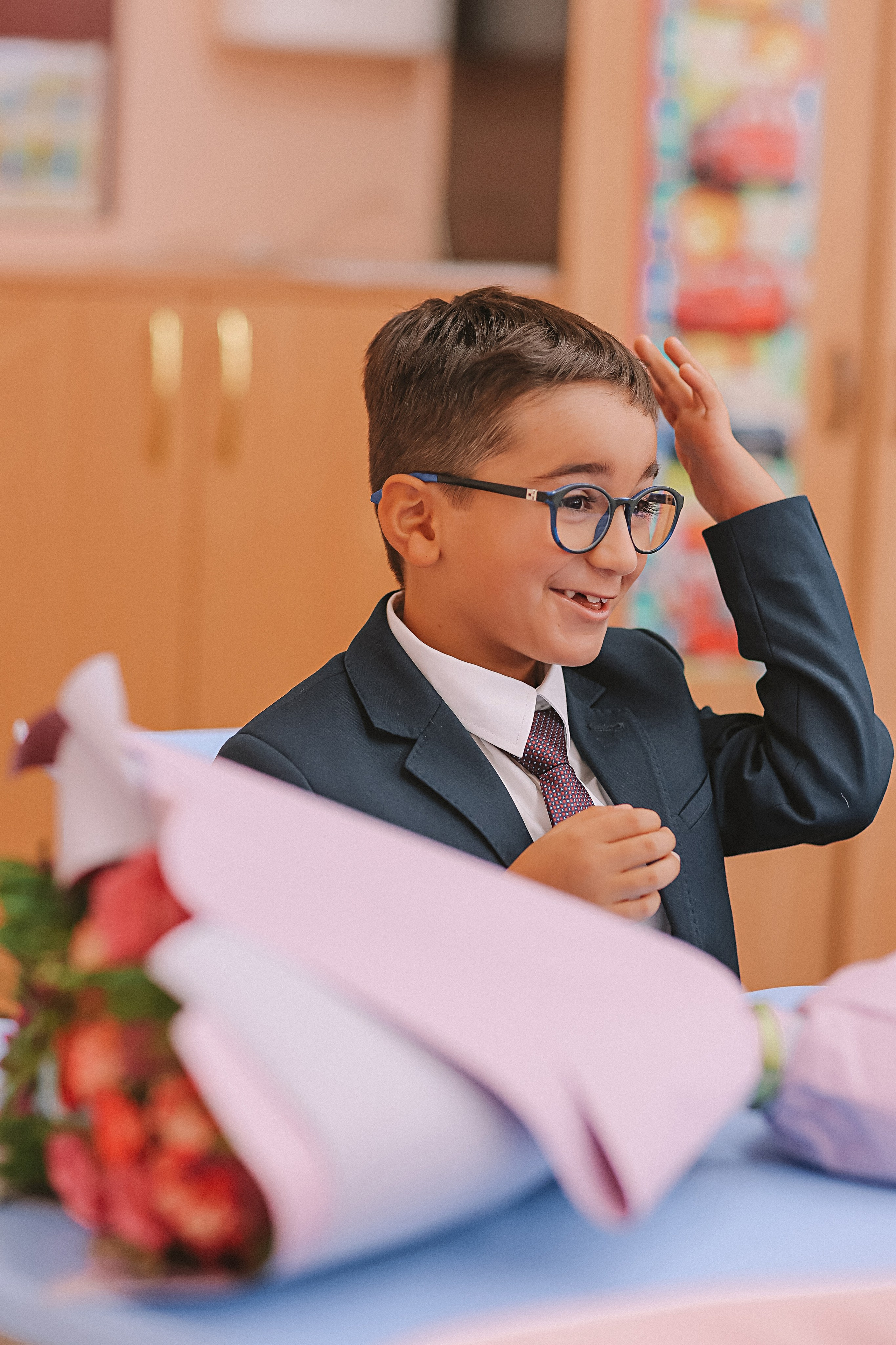 1 сентября линейка+кл час+портреты. Семейный фотограф Тюмень, фотограф на роды Салмина Мария