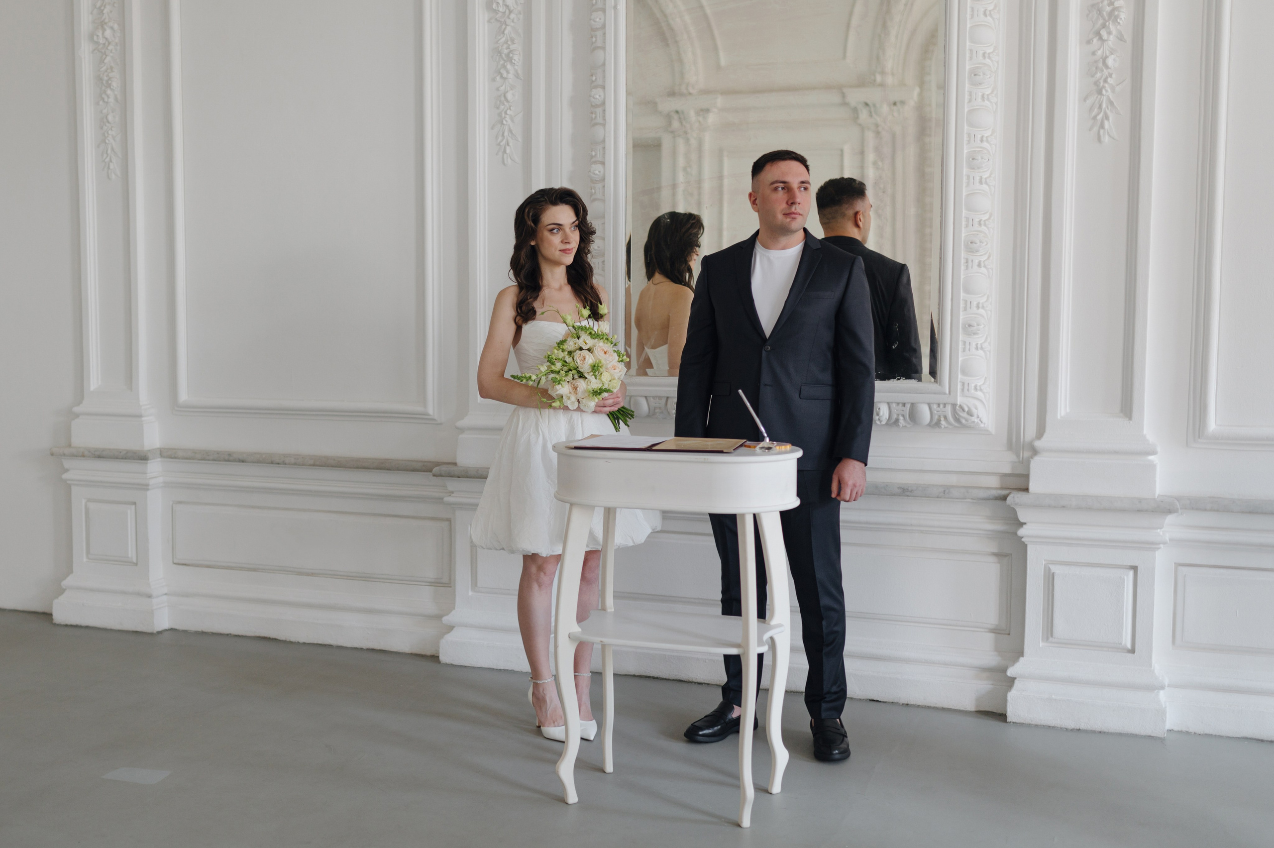 Елизавета и Константин. Особняк Спиридонова. Свадебный фотограф Москва и Санкт-Петербург. Анастасия Чудина