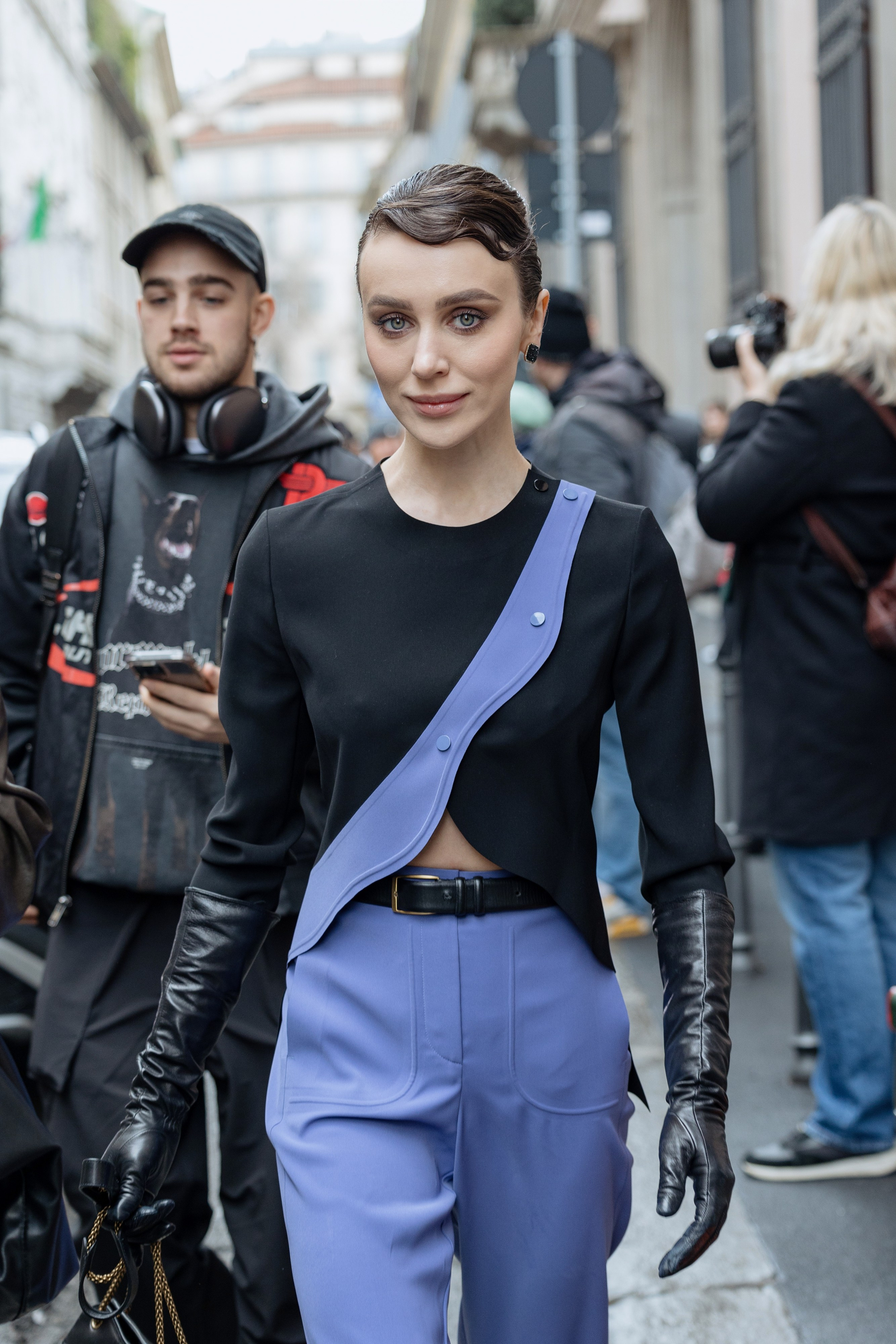 ARMANI MFW FALL/WINTER 24/25. Photographer in Milan Ivan Goncharov