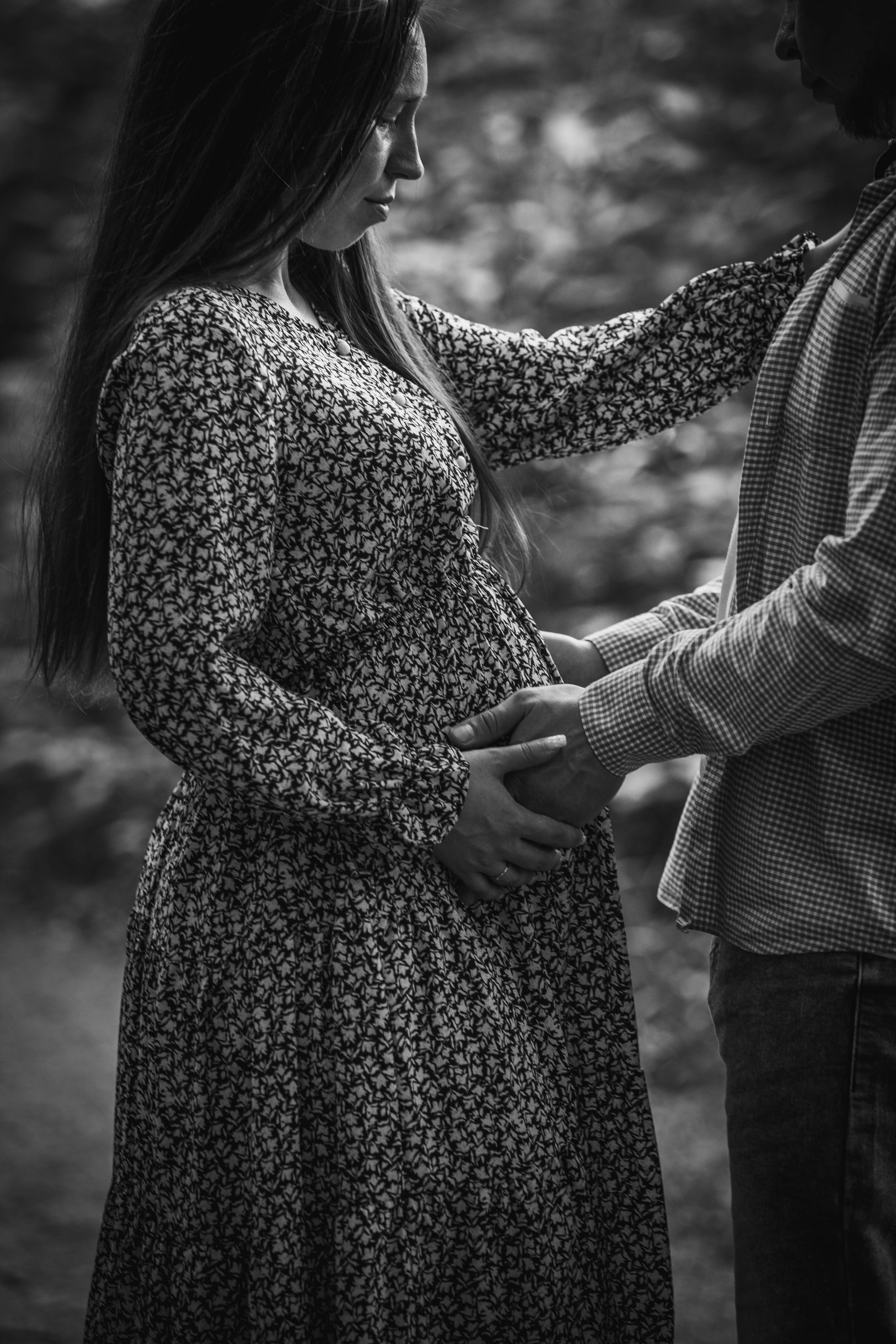 Съемка «В ожидании» Елена и Максим