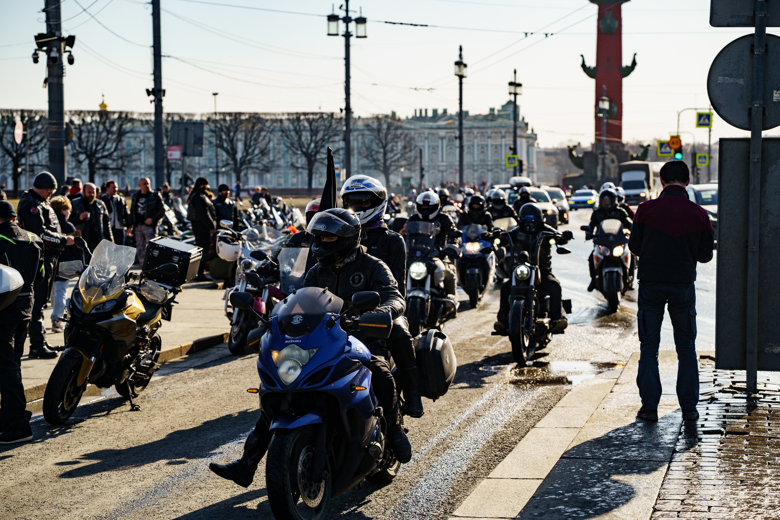Прохват мотоклуба Norman Riders ч.1. Концертный и репортажный фотограф в Санкт-Петербурге Слава Пахомов