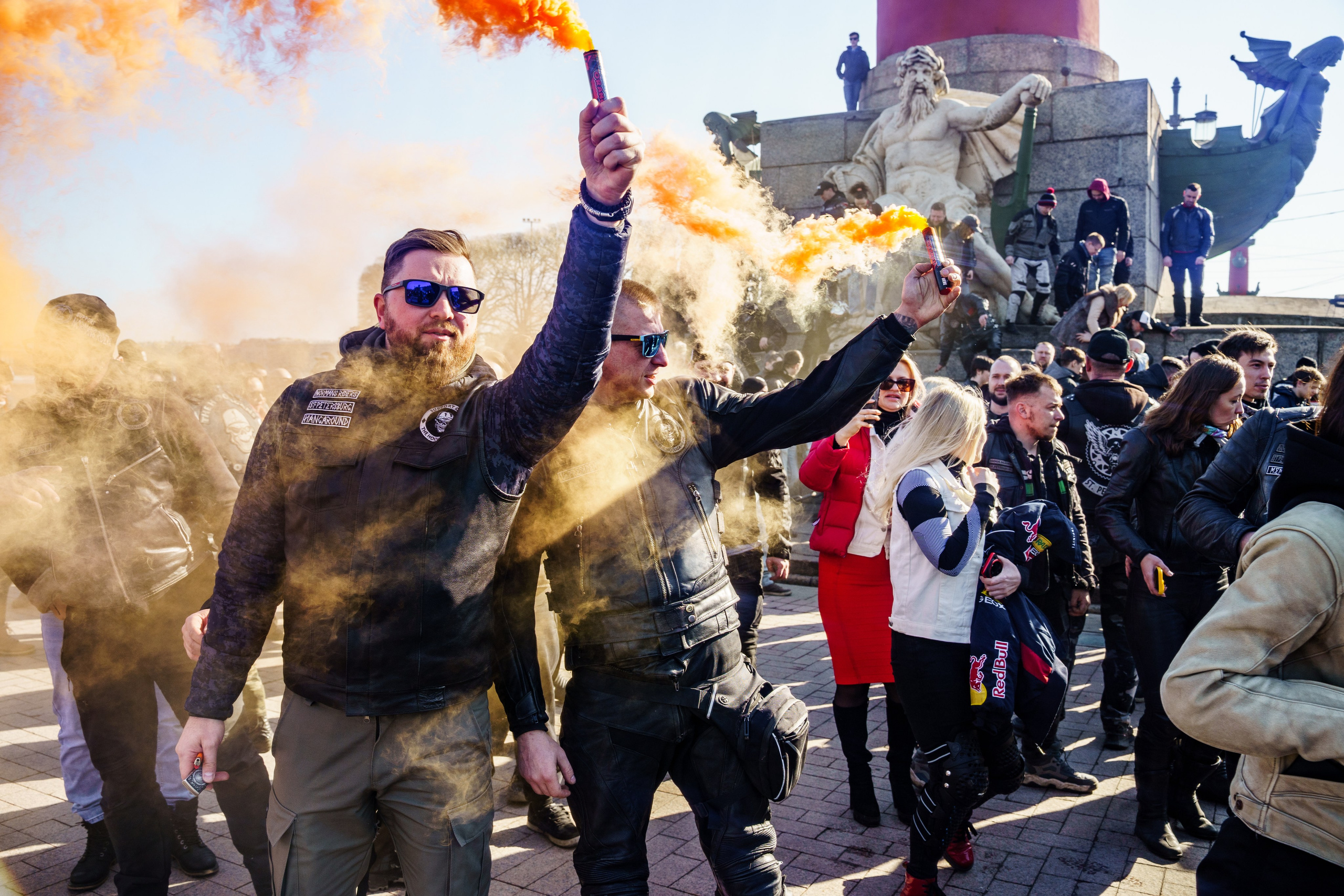 Прохват мотоклуба Norman Riders ч.1. Концертный и репортажный фотограф в Санкт-Петербурге Слава Пахомов