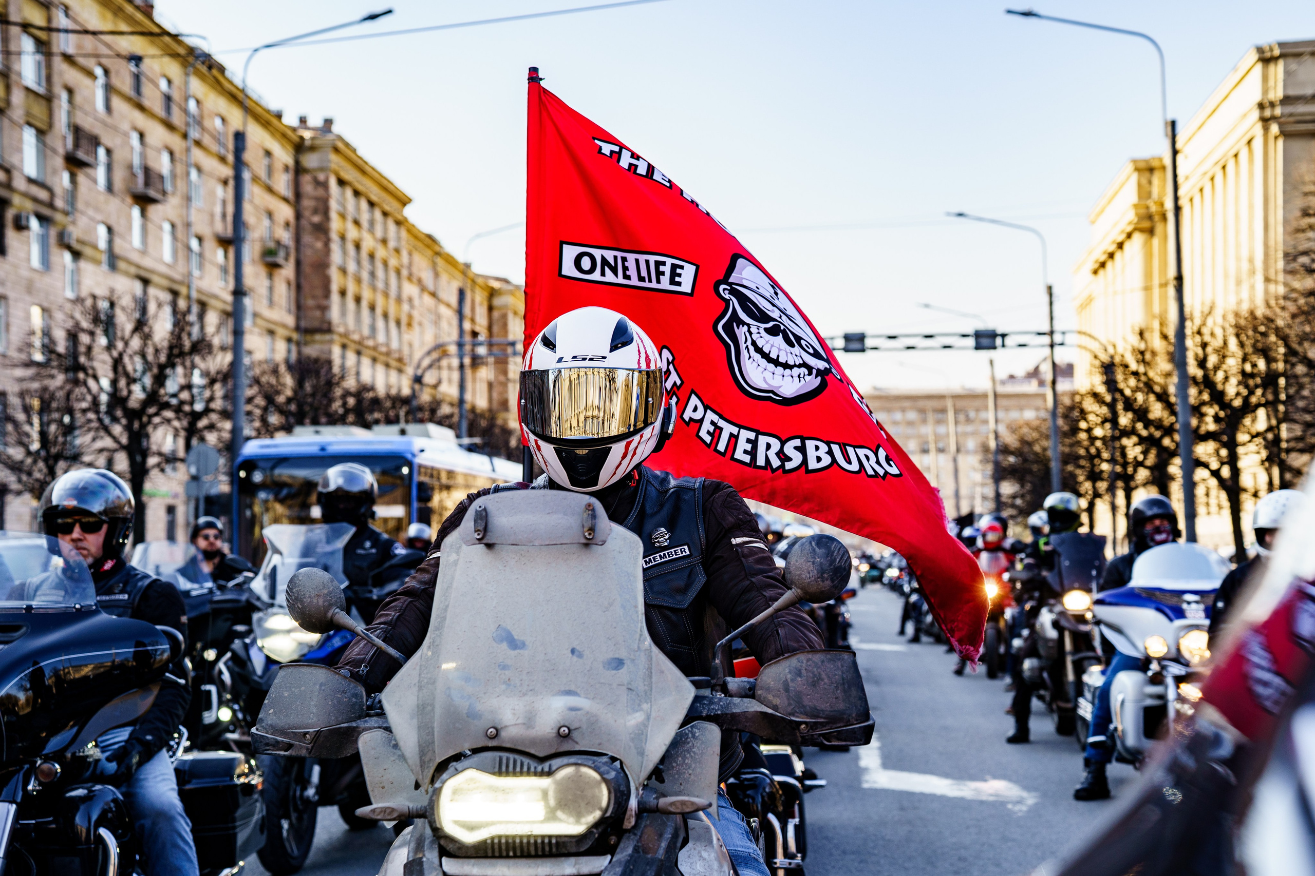 Прохват мотоклуба Norman Riders ч.1. Концертный и репортажный фотограф в Санкт-Петербурге Слава Пахомов