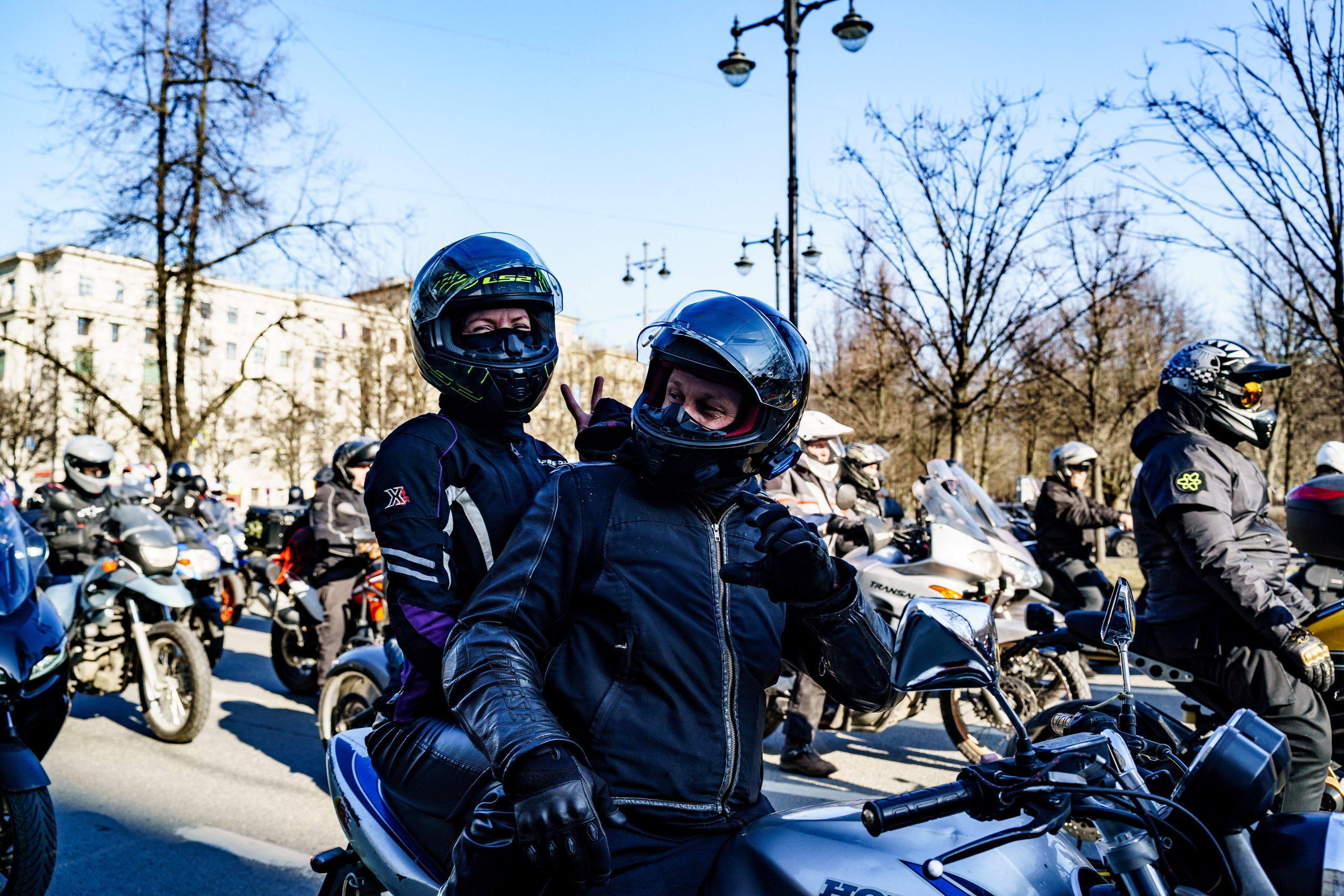 Прохват мотоклуба Norman Riders ч.1. Концертный и репортажный фотограф в Санкт-Петербурге Слава Пахомов